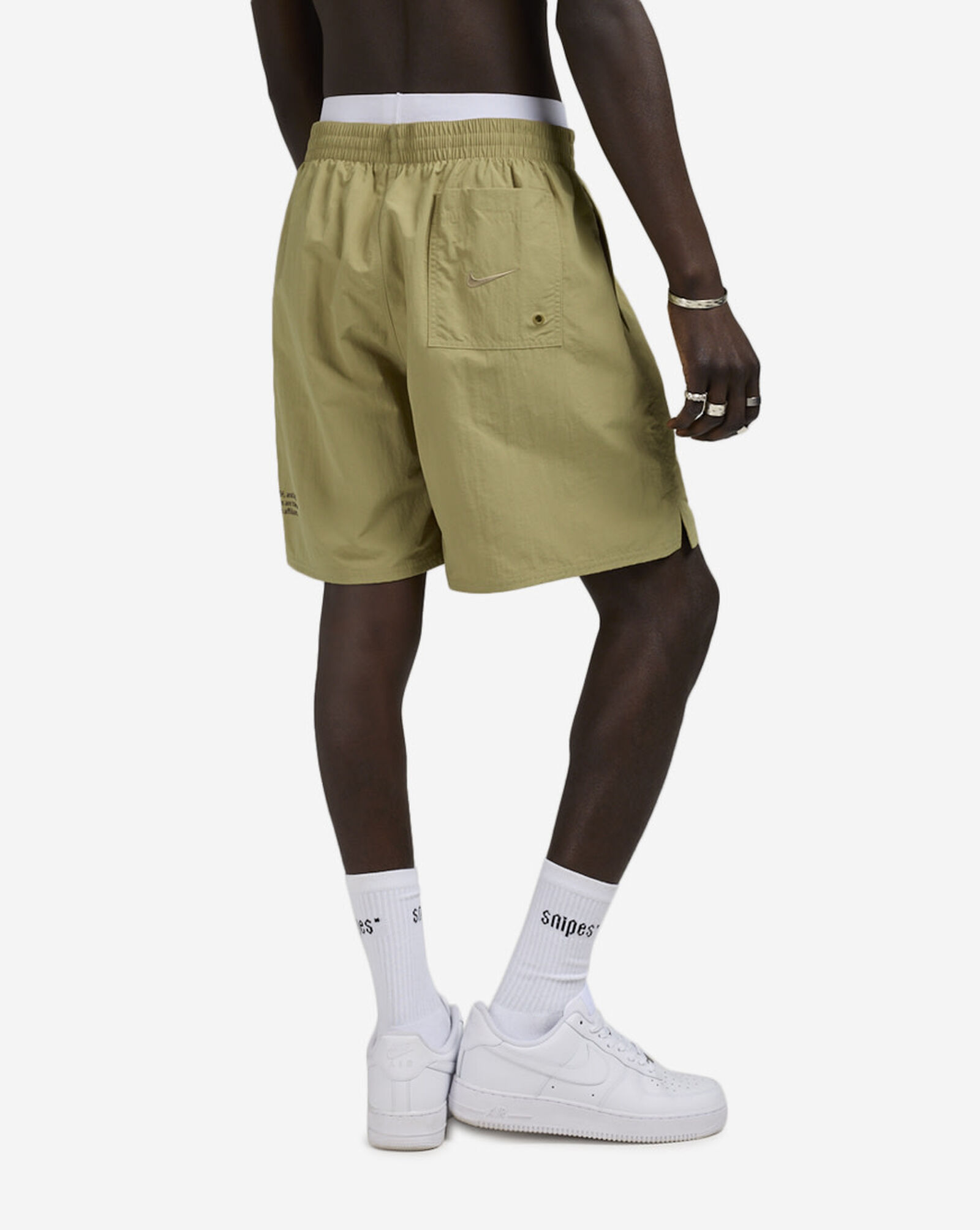 7\" Fully Lined Swim Breaker Shorts Beige | Black