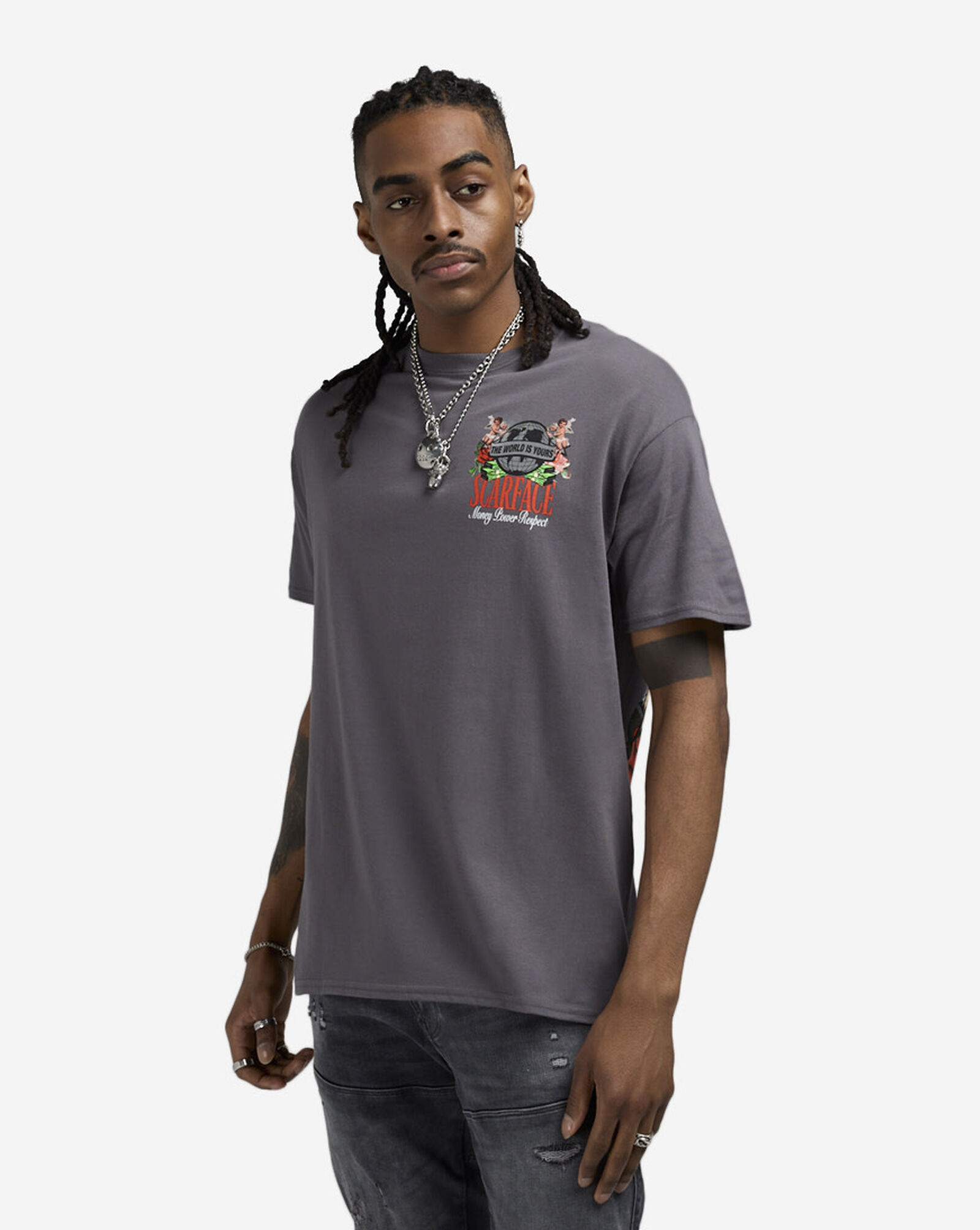 Scarface World Tee Black