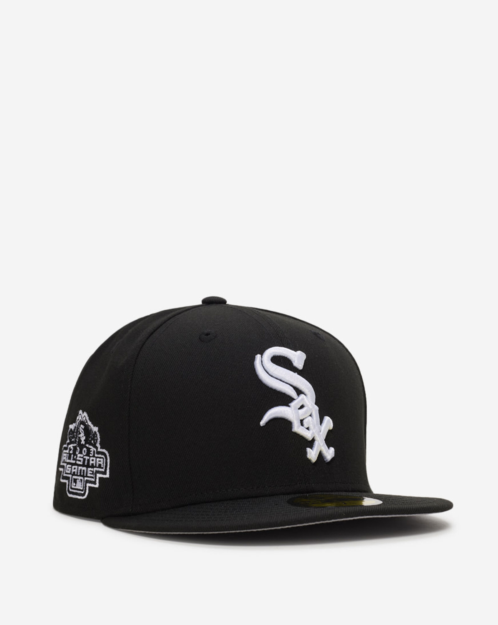 59Fifty Chicago White Sox Fitted Hat Black | White