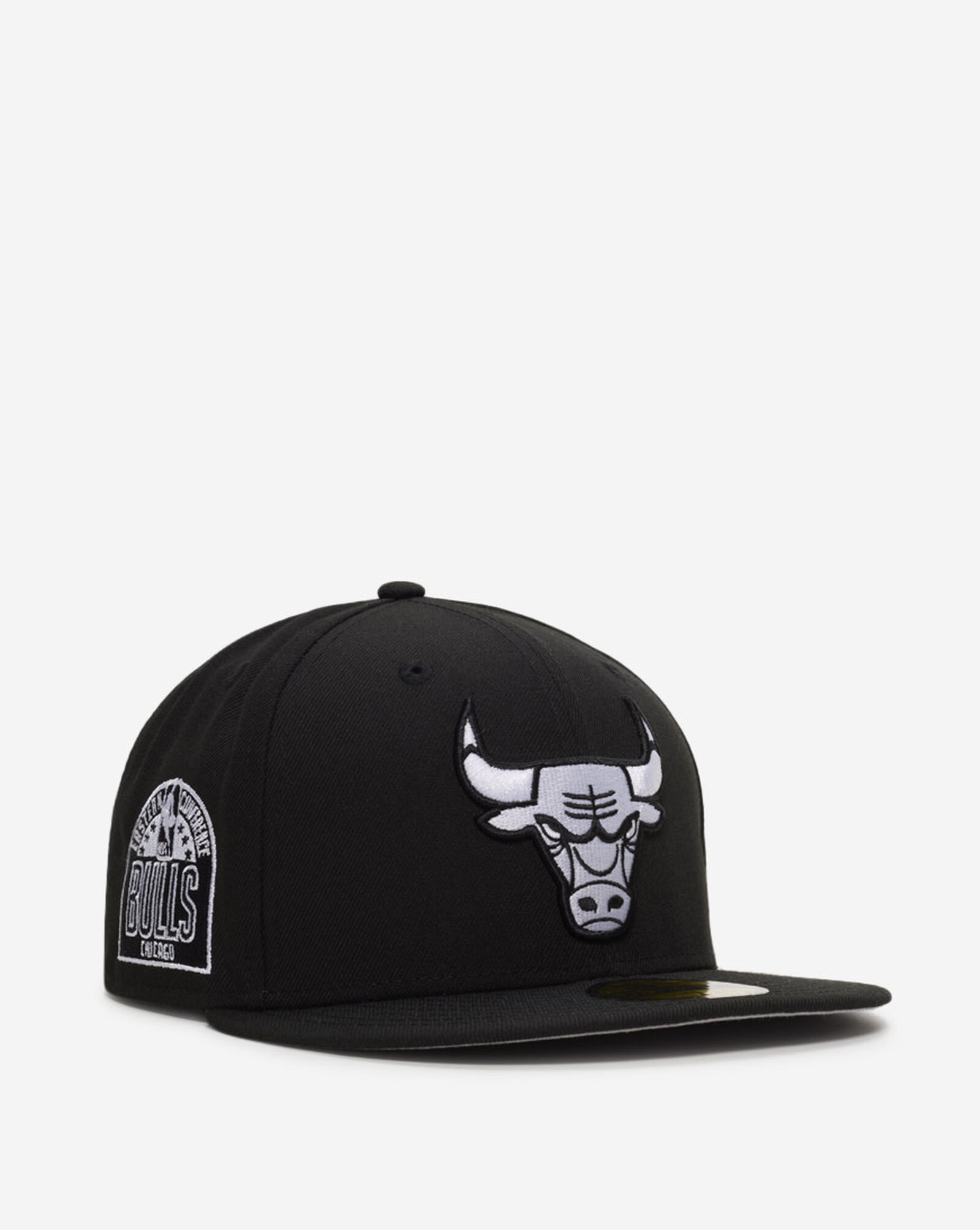 59Fifty Chicago Bulls Fitted Hat Black | White