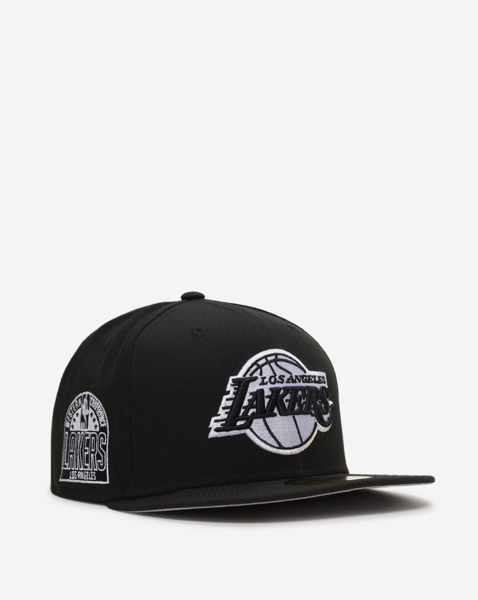 59Fifty Los Angeles Lakers Fitted Hat Black | White