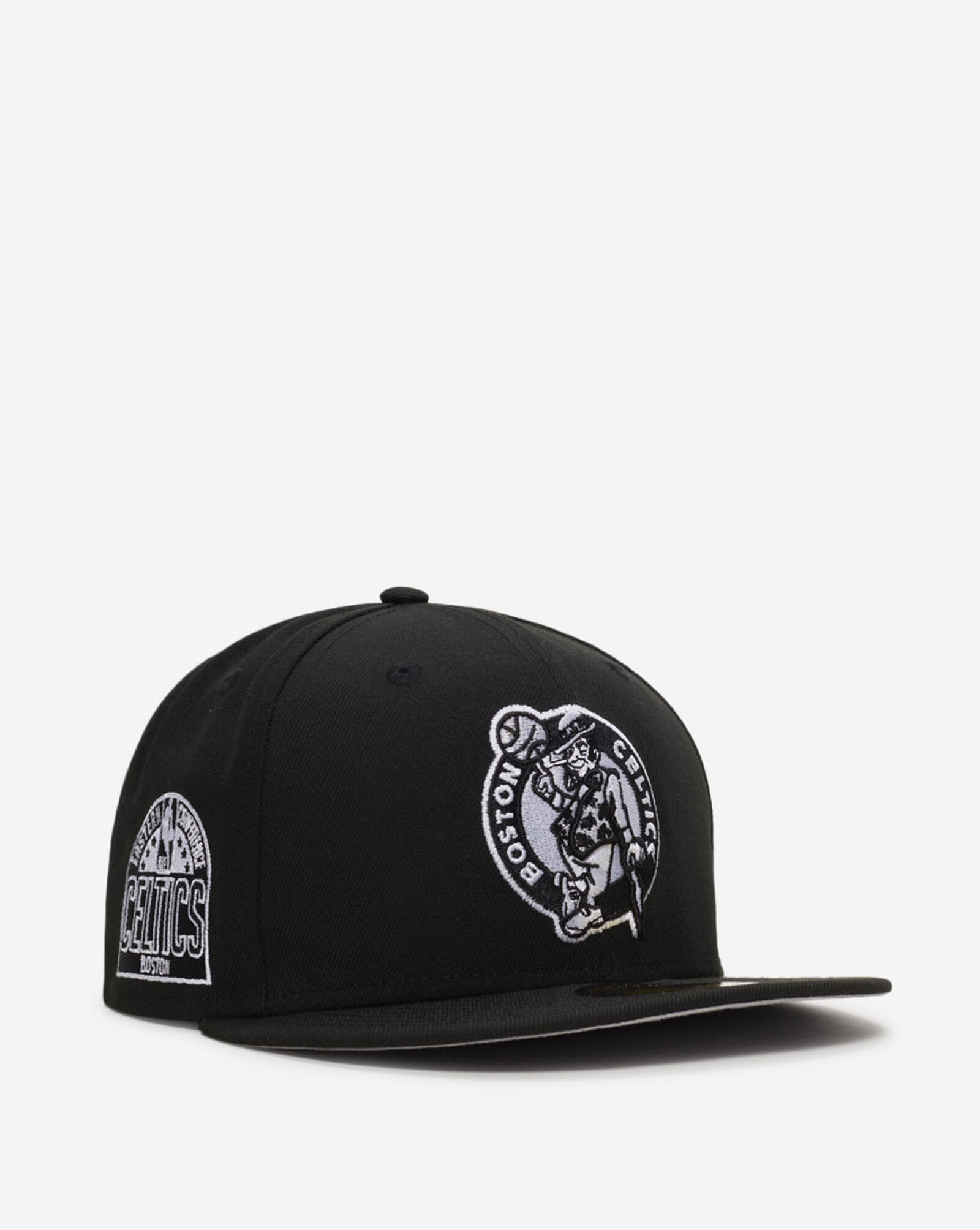 59Fifty Boston Celtics Fitted Hat Black | White