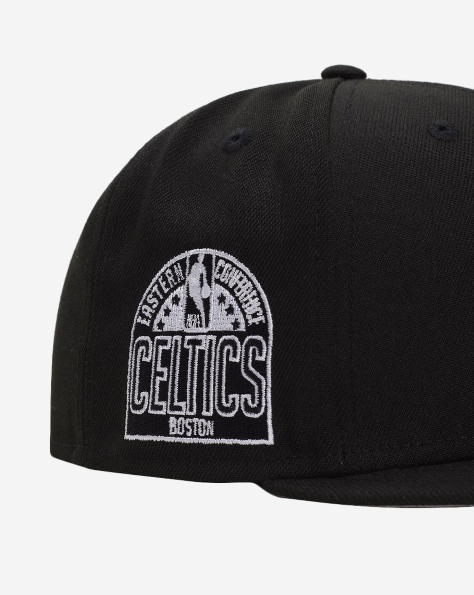 59Fifty Boston Celtics Fitted Hat Black | White