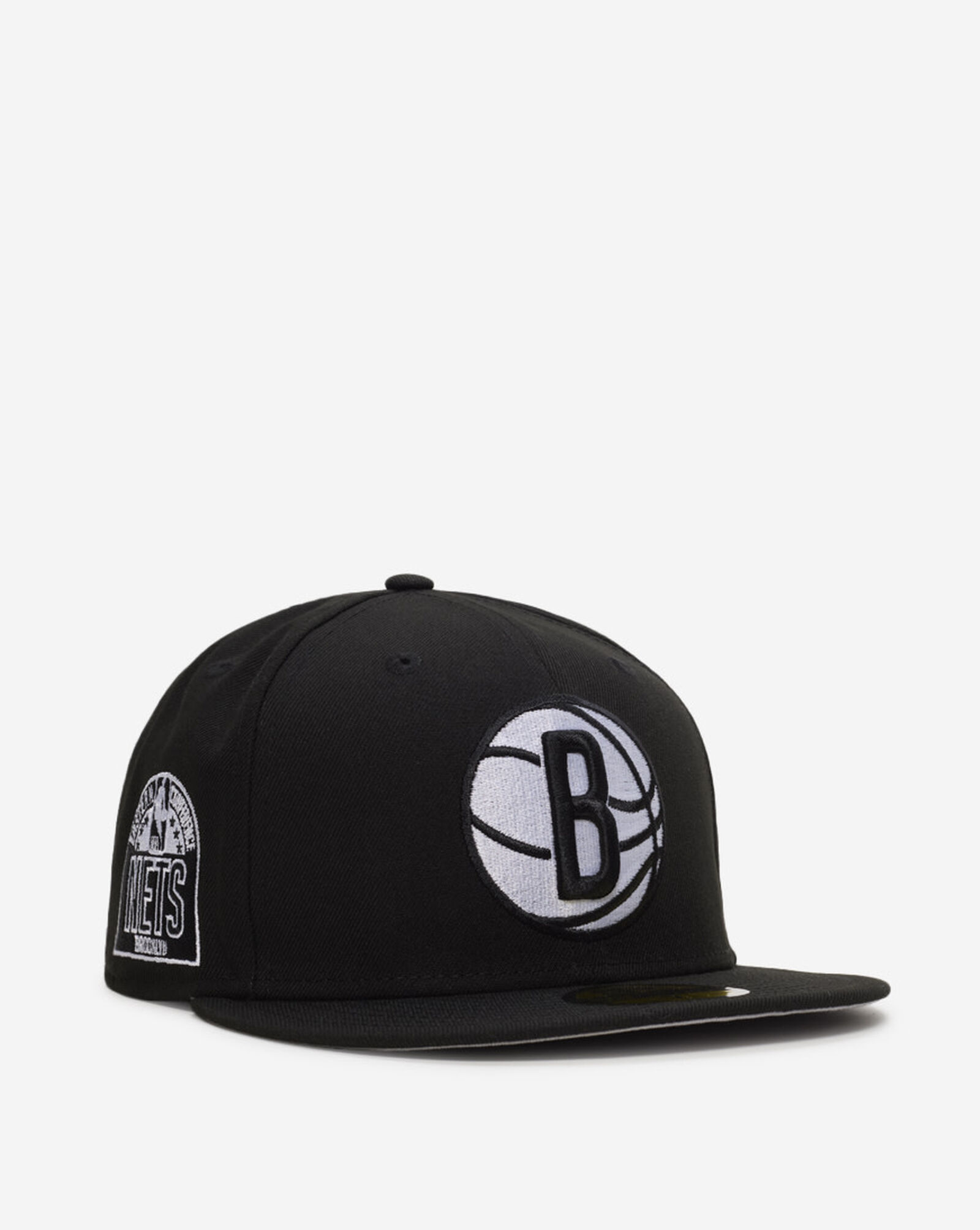 59Fifty Brooklyn Nets Fitted Hat Black | White