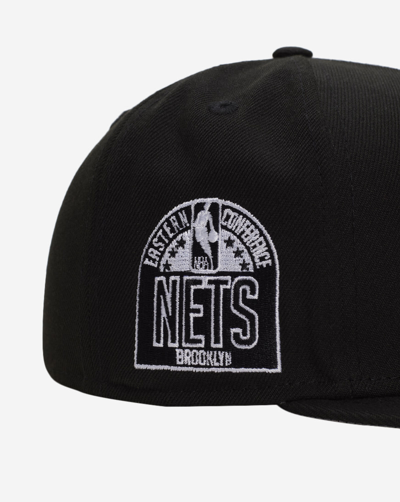 59Fifty Brooklyn Nets Fitted Hat Black | White