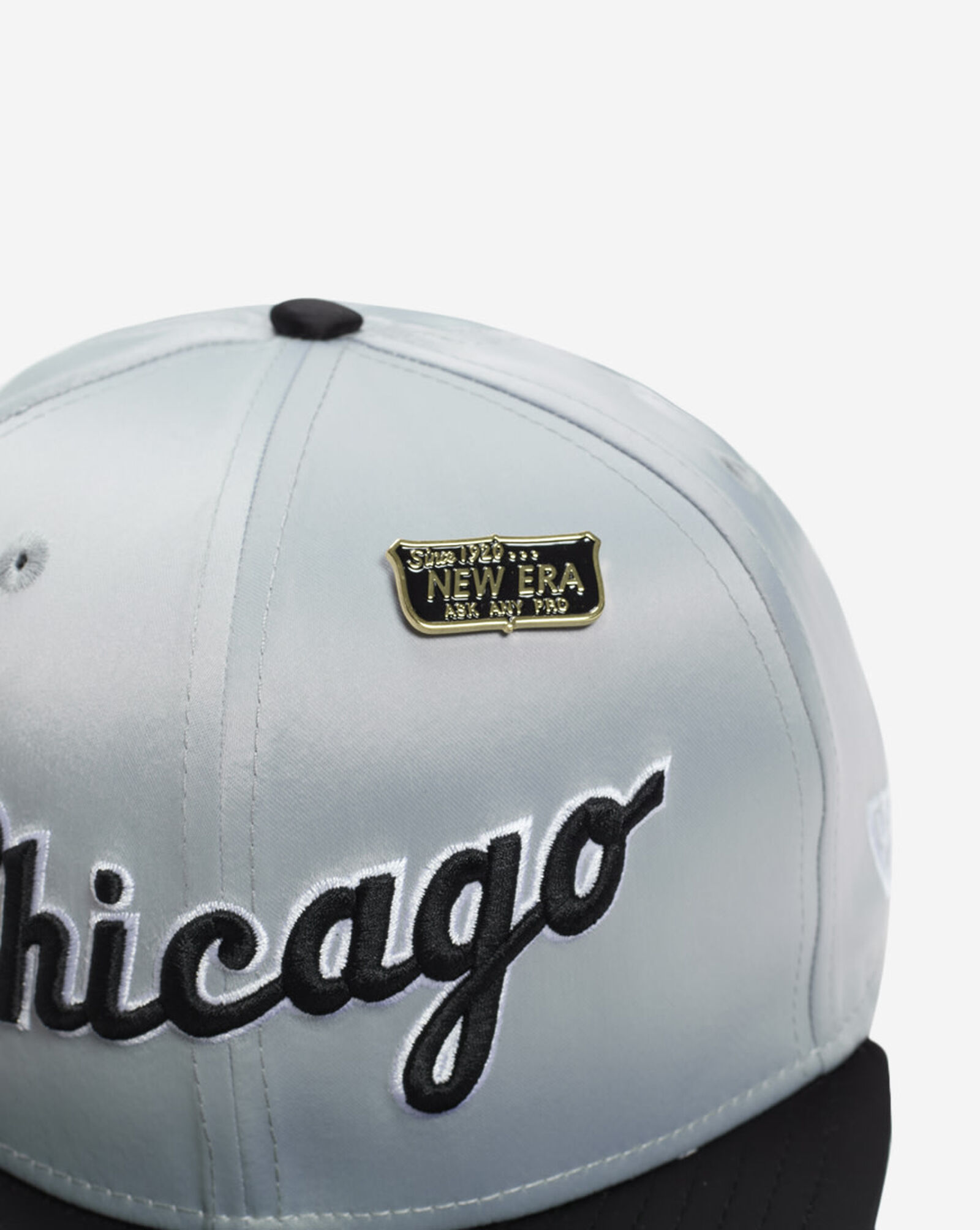 59Fifty Chicago White Sox Satin Fitted Hat Grey | Black