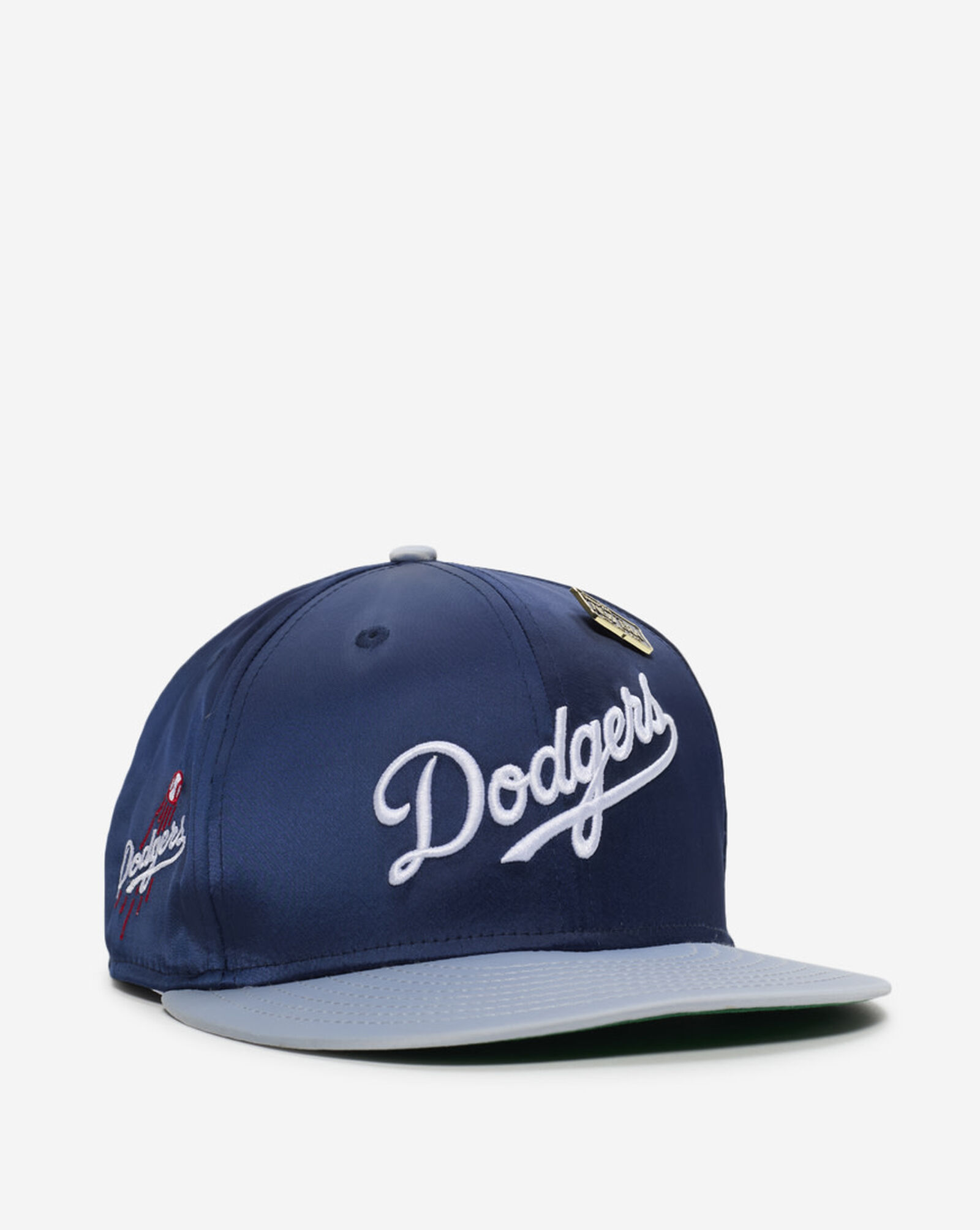 59Fifty Los Angeles Dodgers Satin Fitted Hat Navy | Grey