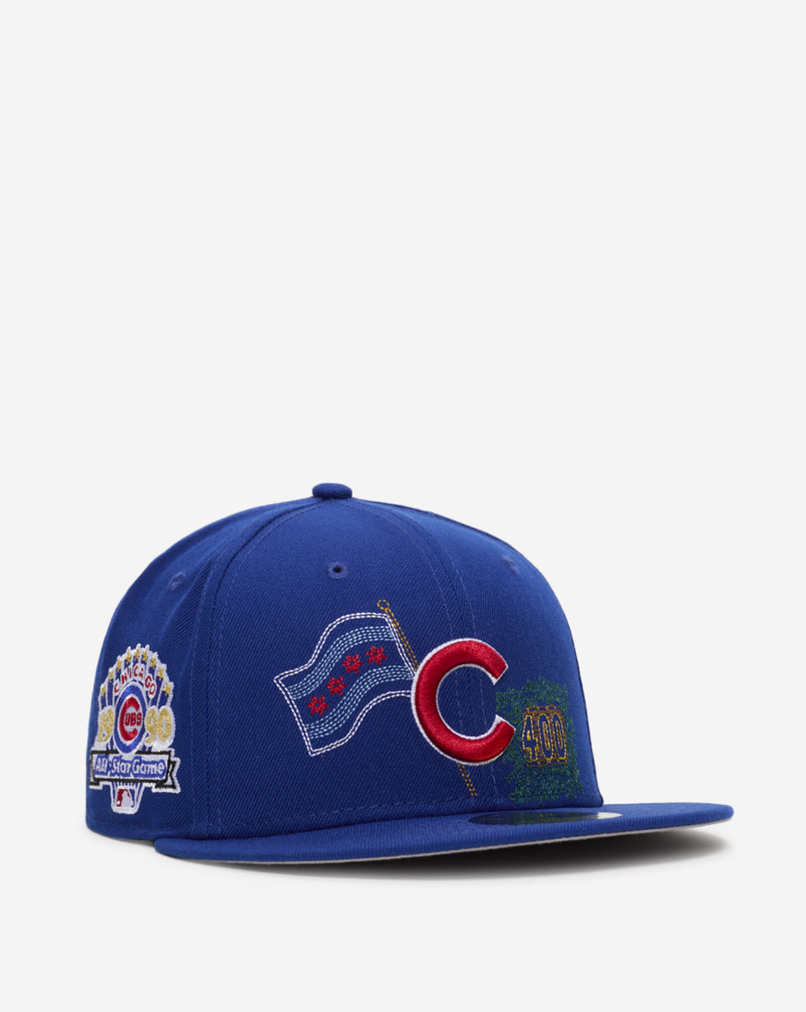 59Fifty Chicago Cubs State Stitch Fitted Hat Blue