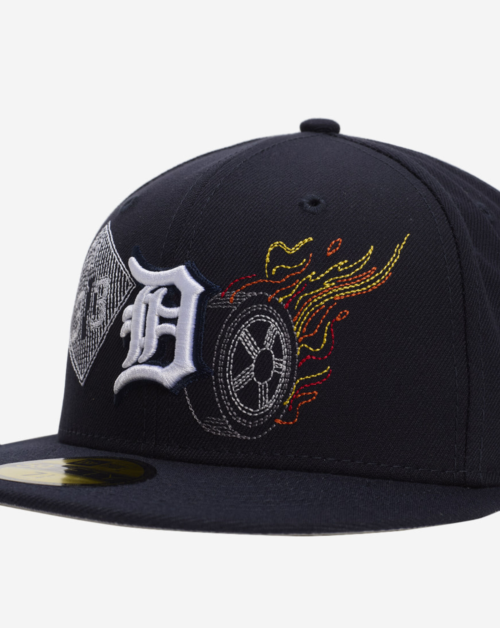 59Fifty Detroit Tigers State Stitch Fitted Hat Navy