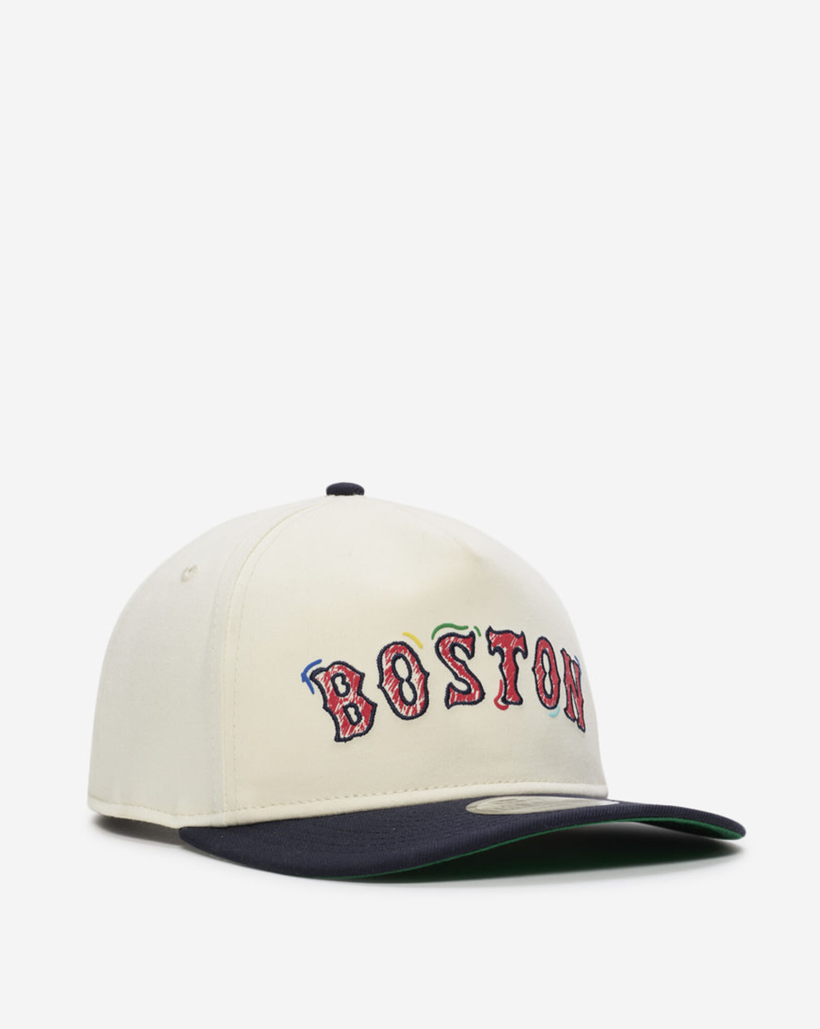 9Fifty Boston Red Sox Scribble Golfer Snapback Hat White