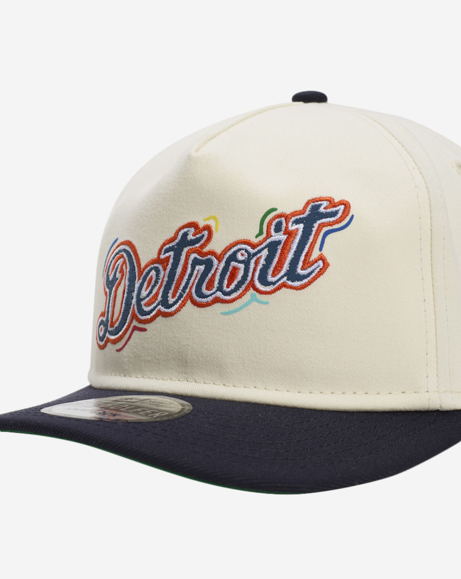 9Fifty Detroit Tigers Scribble Golfer Snapback Hat White