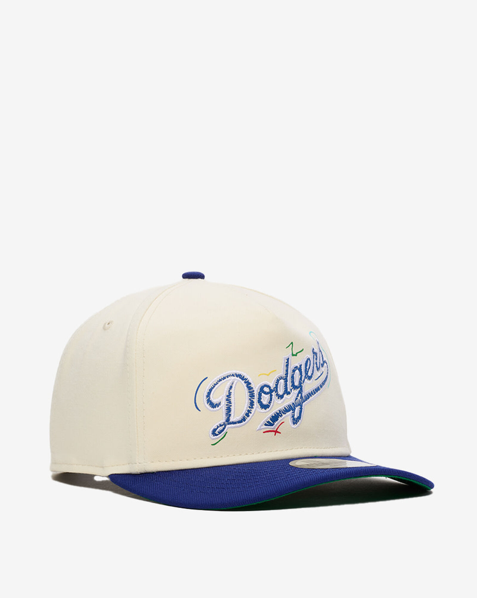 9Fifty Los Angeles Dodgers Scribble Golfer Snapback Hat White