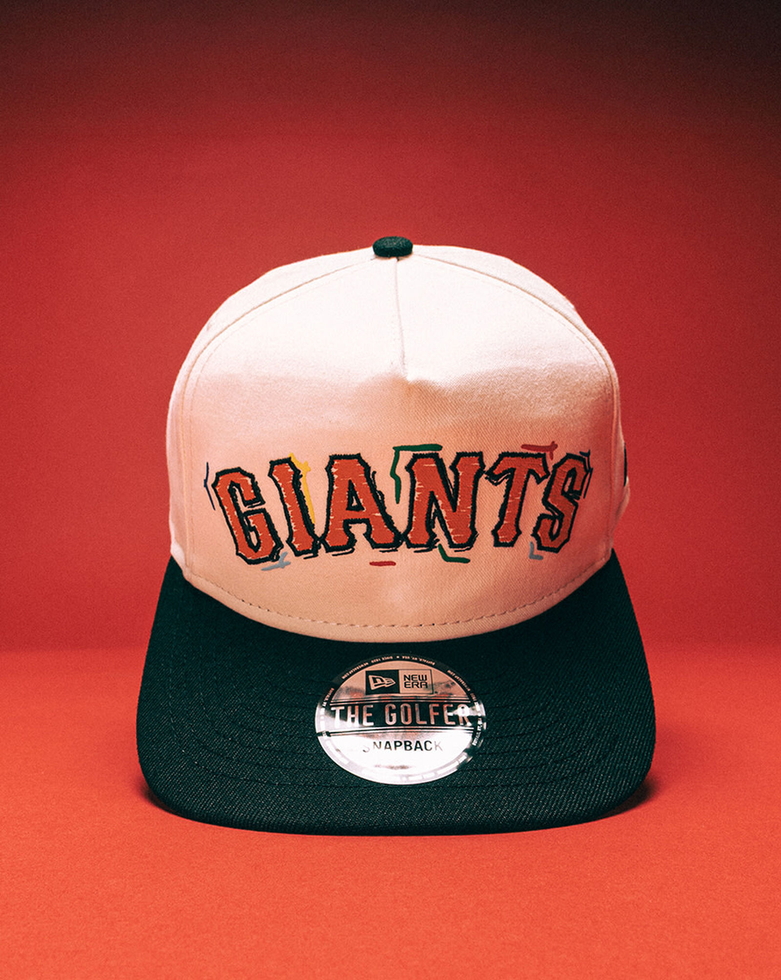 9Fifty San Francisco Giants Scribble Golfer Snapback Hat White