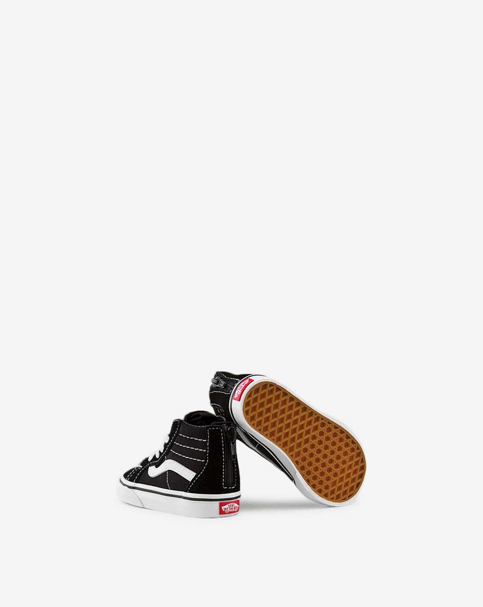 Toddler Sk8-Hi Zip Black | White