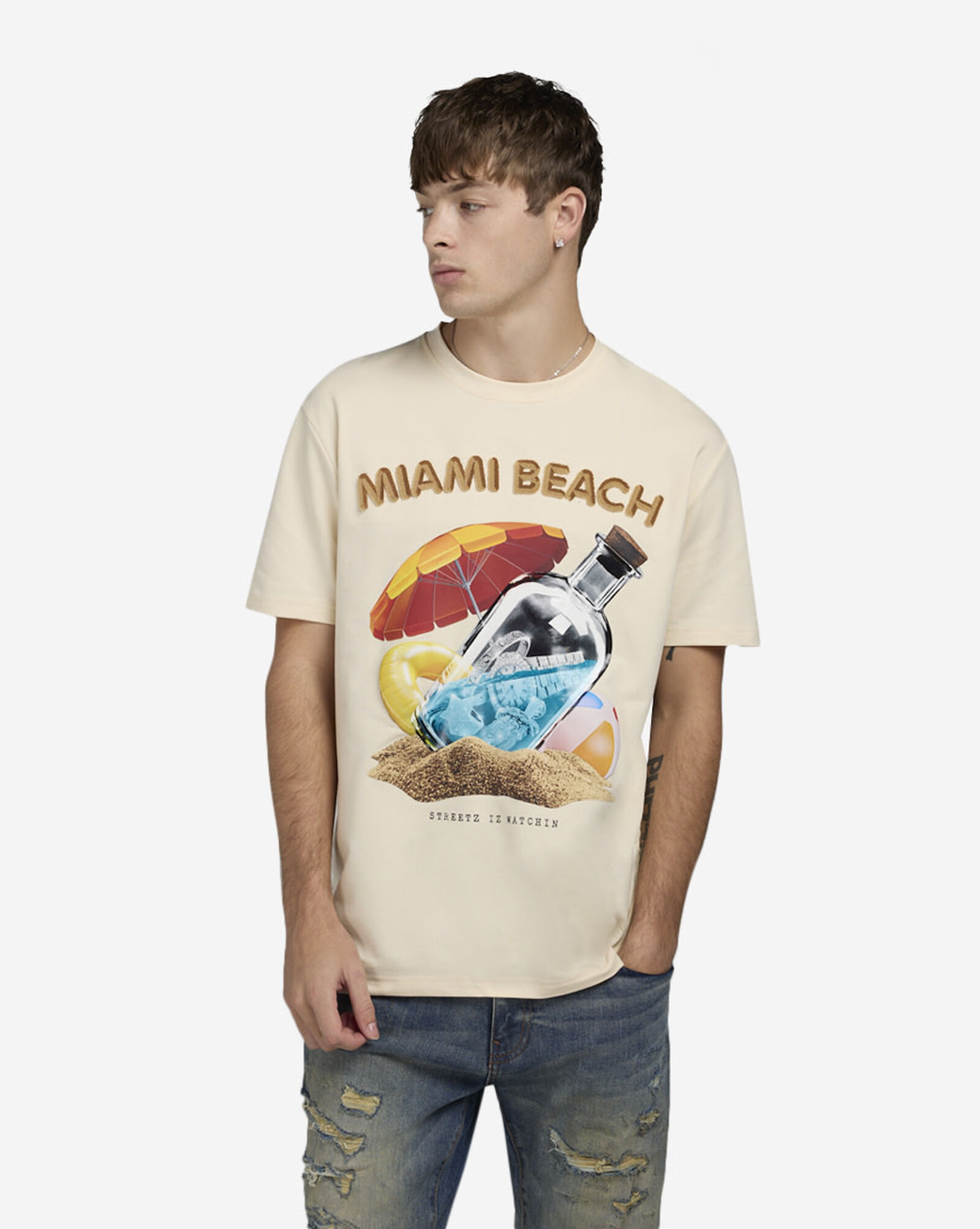 Miami Beach Tee Cream