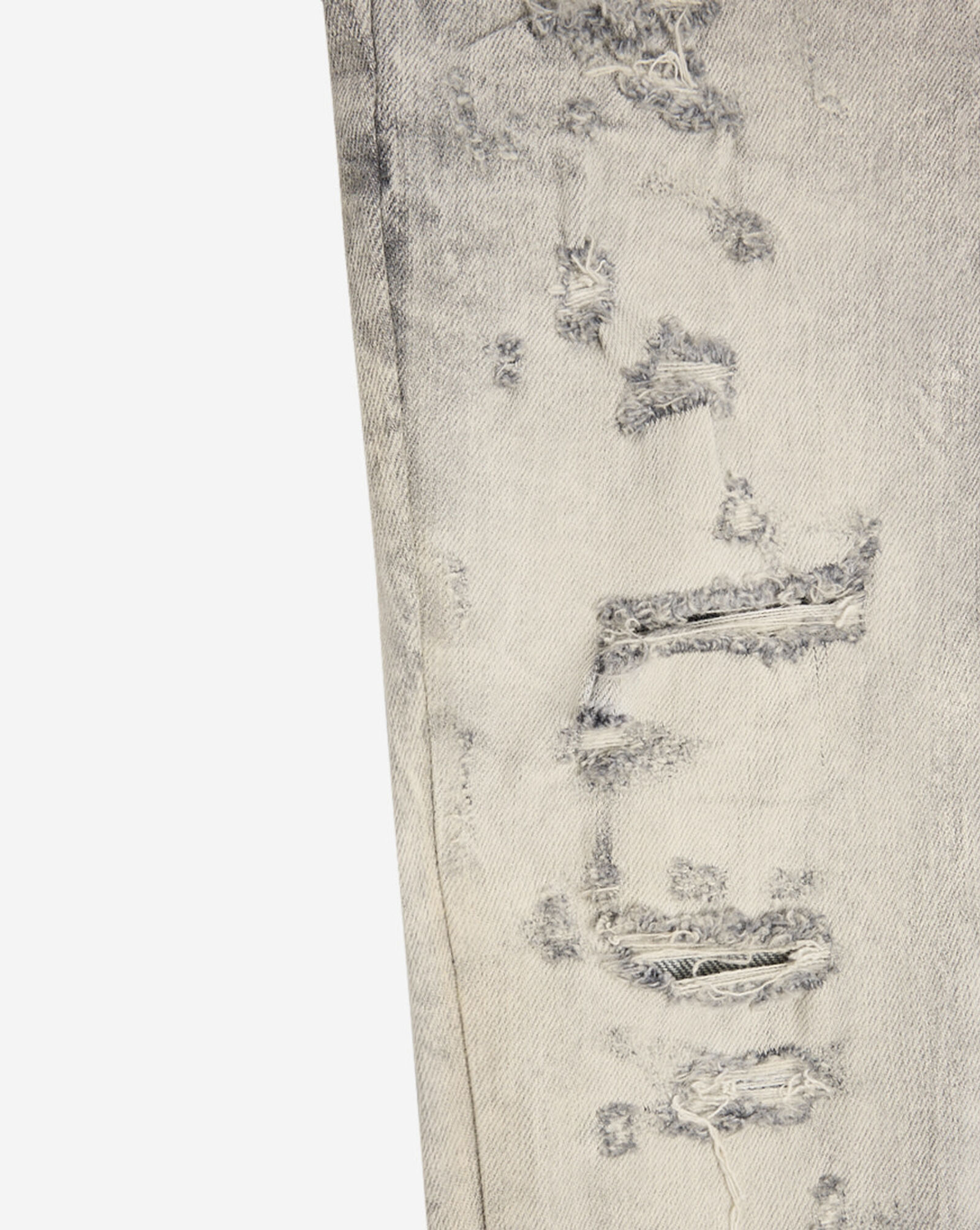 Kids' Distressed Slim Fit Jeans (2-7) Black | White