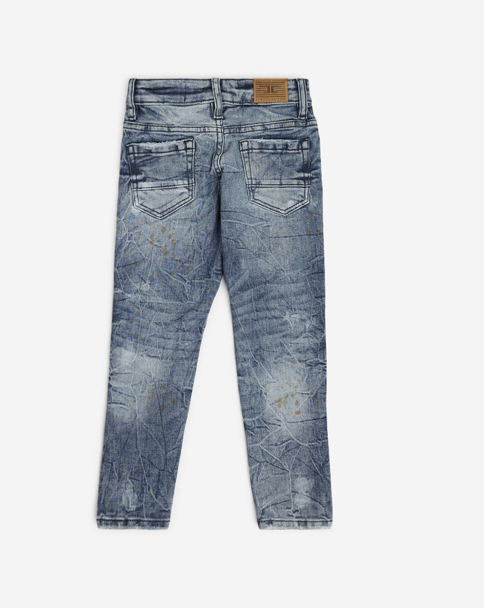 Kids' Distressed Slim Fit Jeans (2-7) Blue