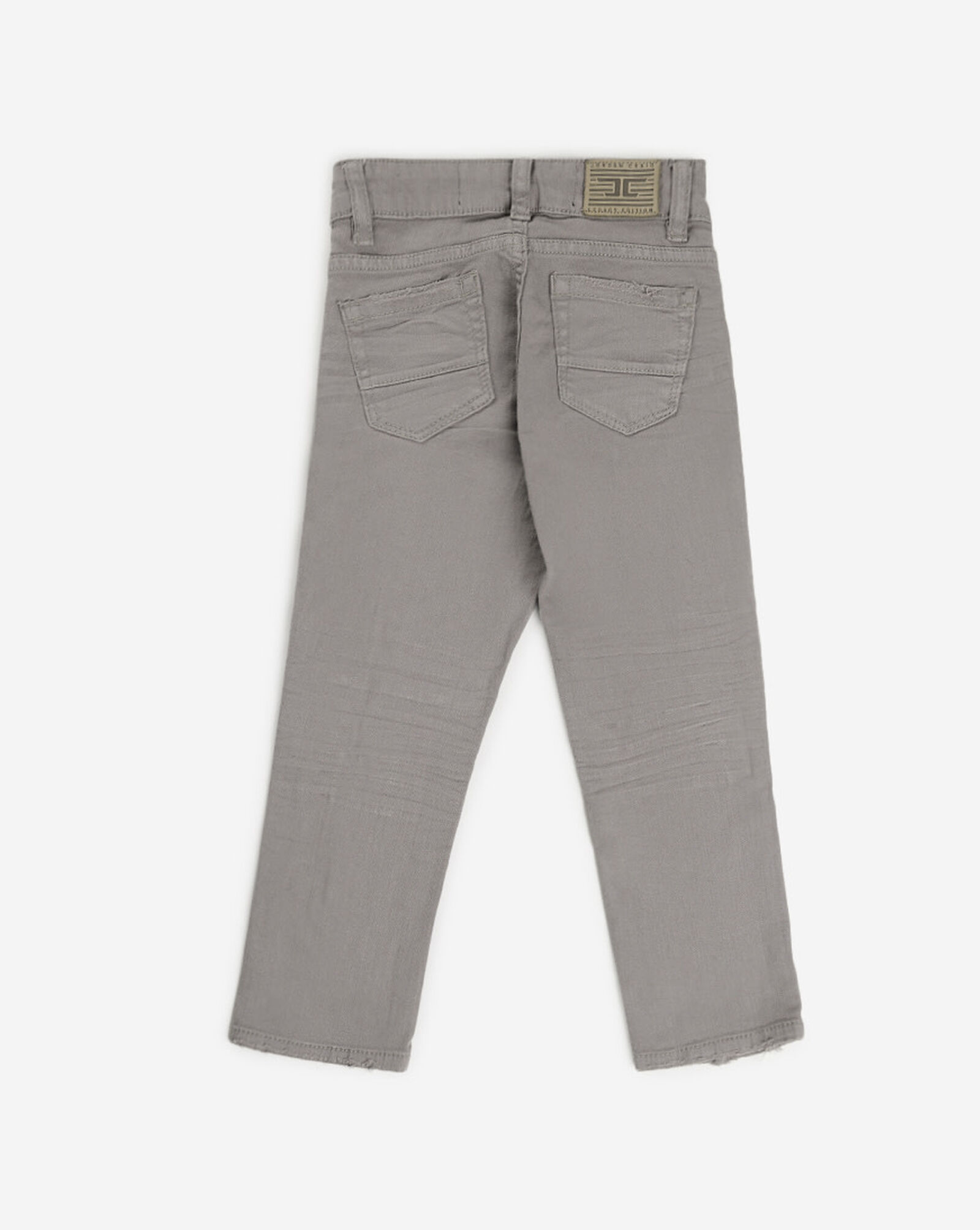 Kids' Clean Distressed Slim Fit Jeans (2-7) Light Grey 3 Kids' Clean Distressed Slim Fit Jeans (2-7) Light Grey