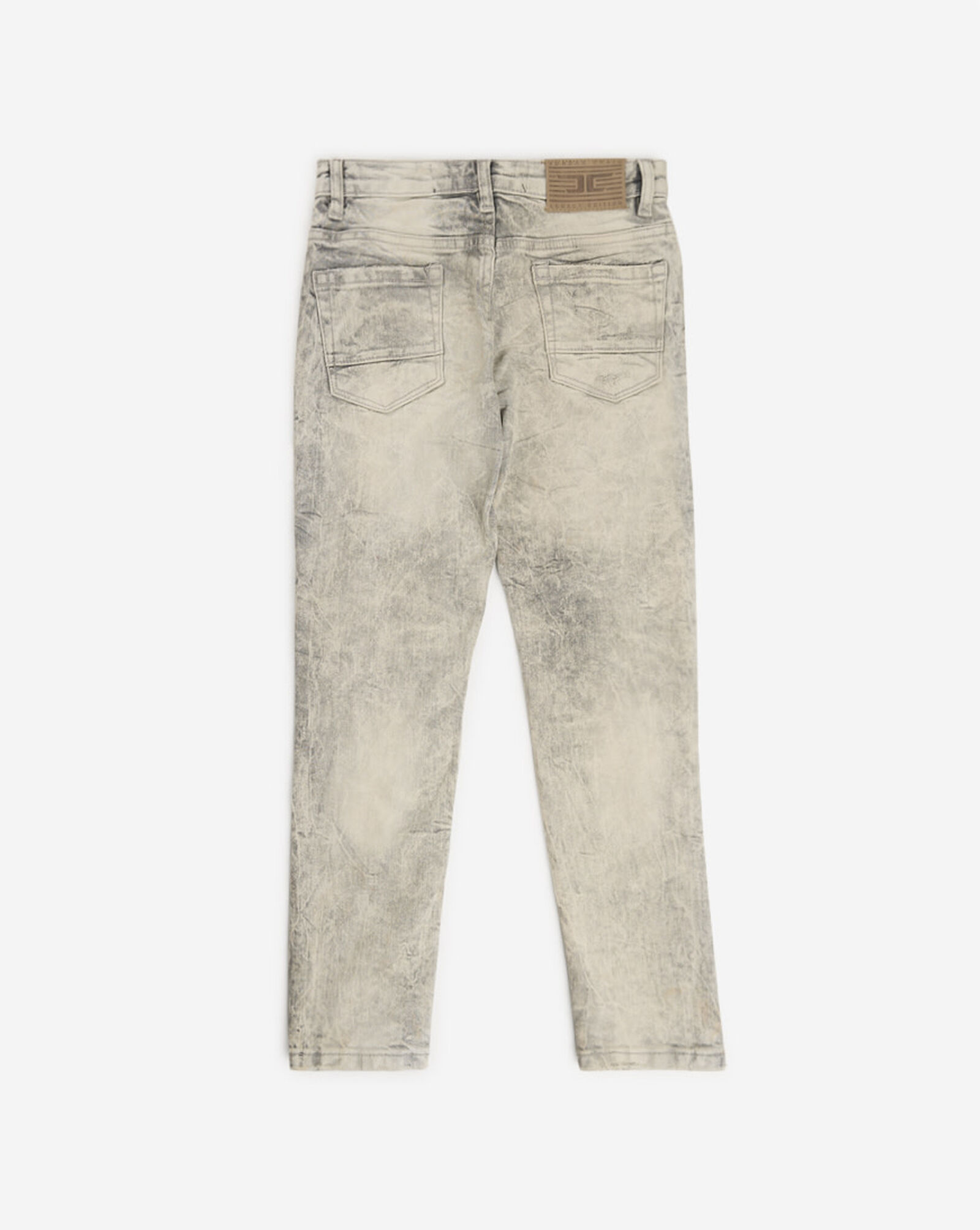 Kids' Distressed Slim Fit Jeans (8-16) Black | White 3 Kids' Distressed Slim Fit Jeans (8-16) Black | White