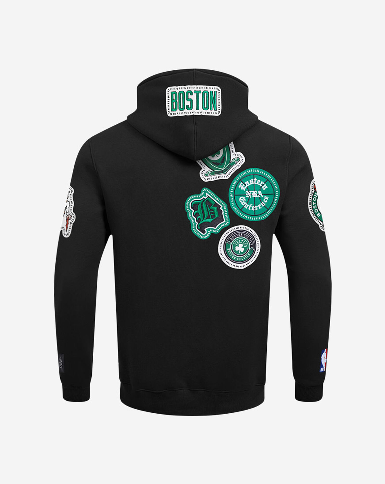 Boston Celtics Pick Stitch Hoodie Black 4 Boston Celtics Pick Stitch Hoodie Black