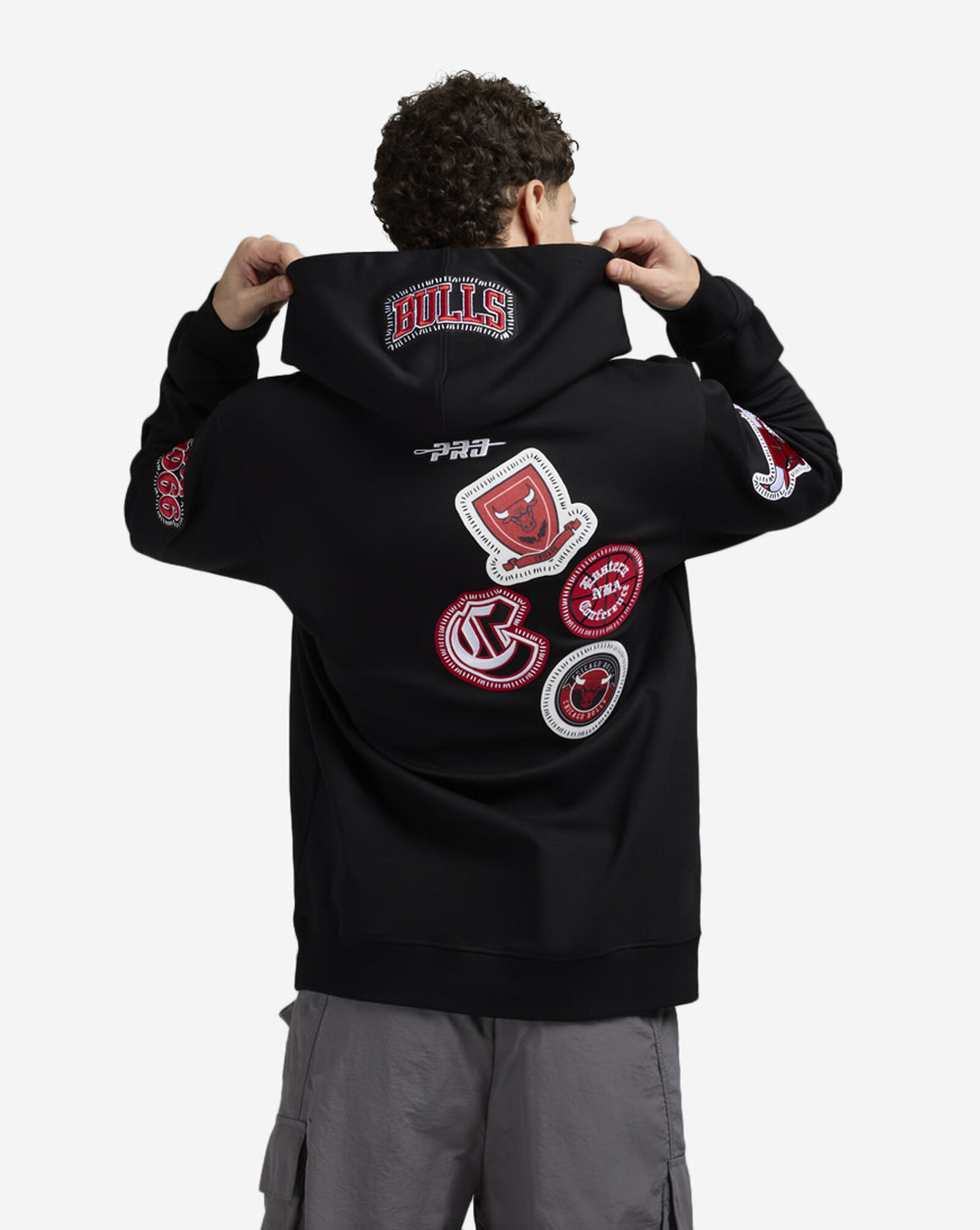 Chicago Bulls Pick Stitch Hoodie Black