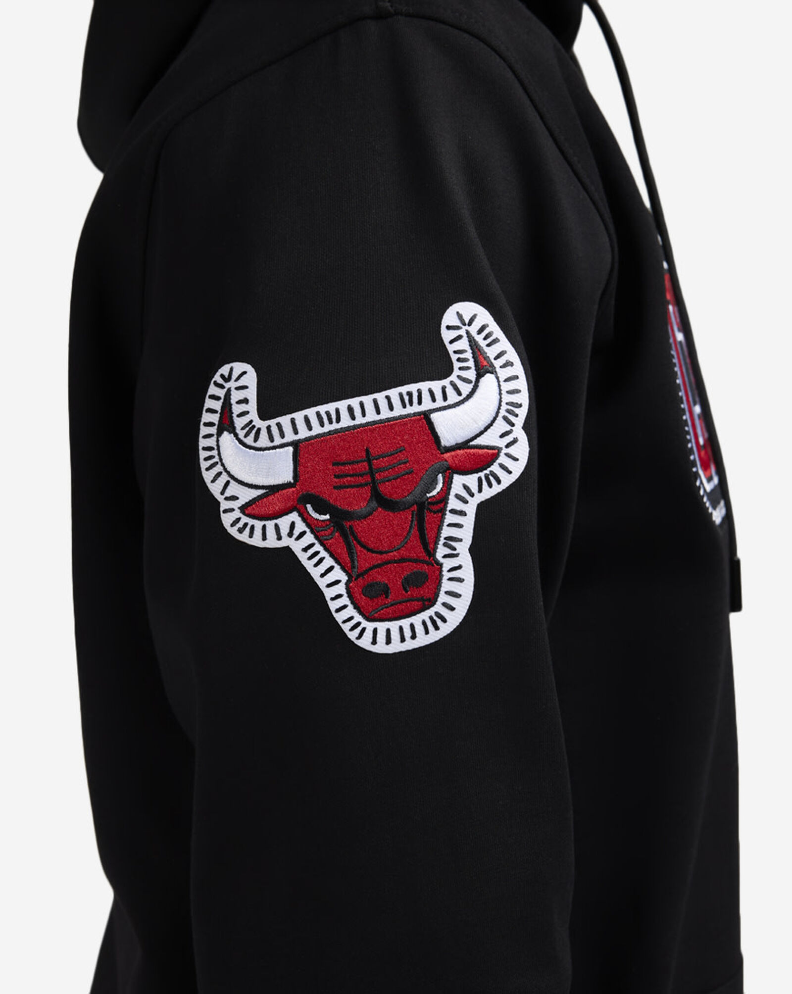 Chicago Bulls Pick Stitch Hoodie Black