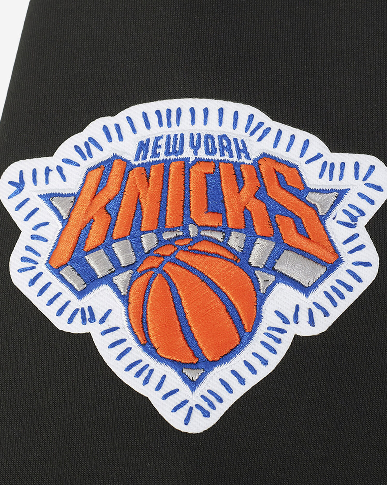 New York Knicks Pick Stitch Hoodie Black