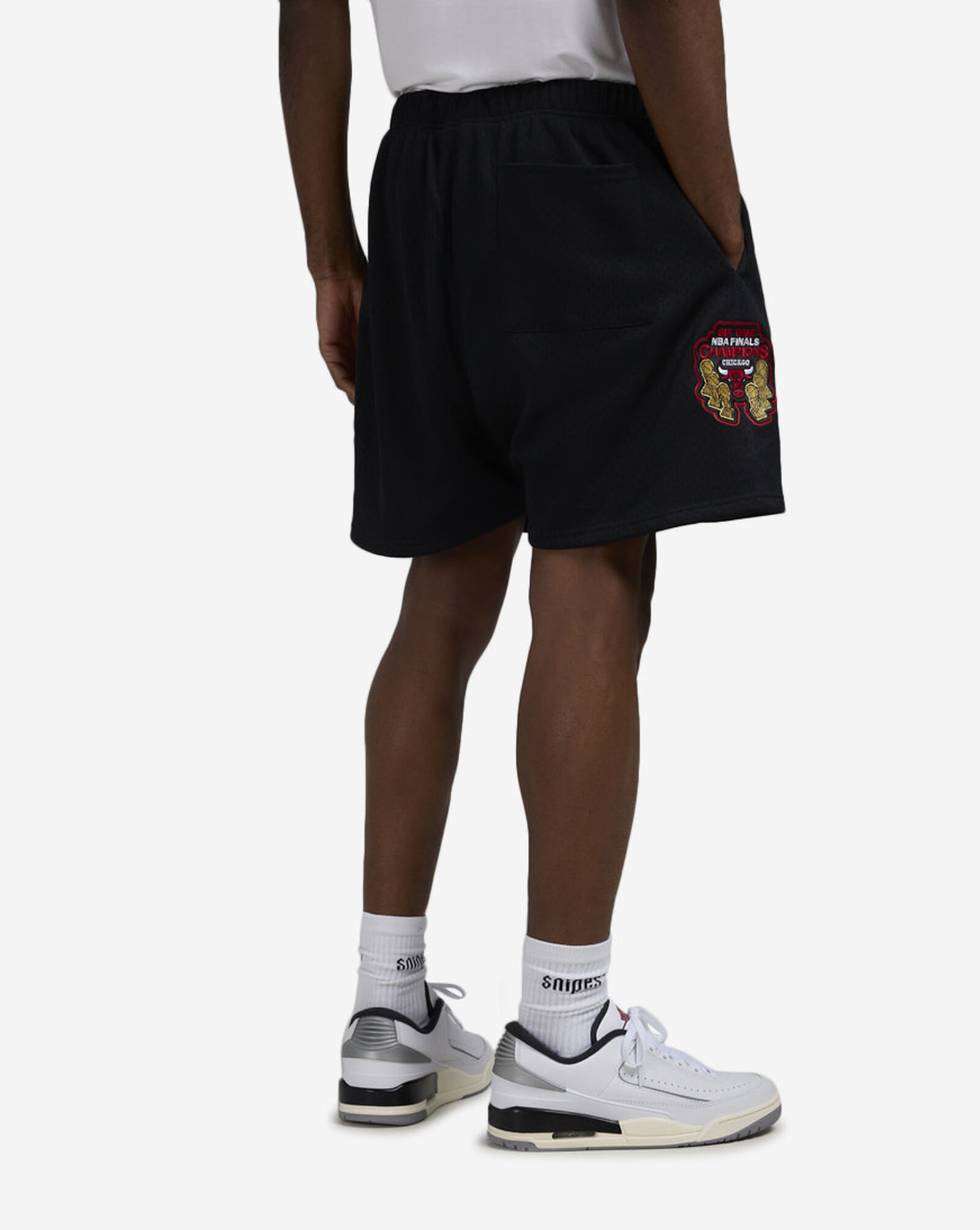 Chicago Bulls Mesh Shorts Black