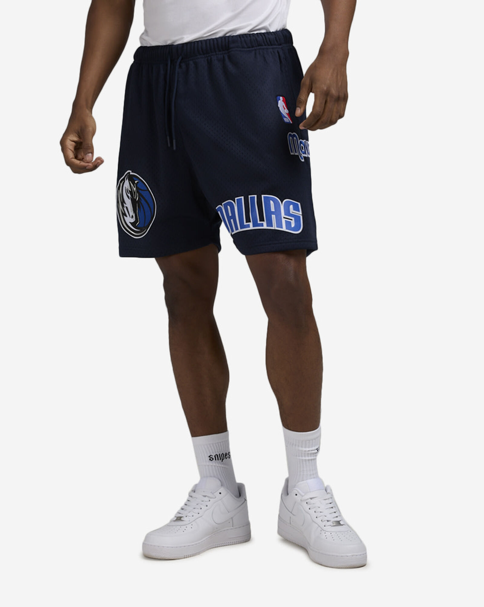 Dallas Mavericks Mesh Shorts Navy Blue