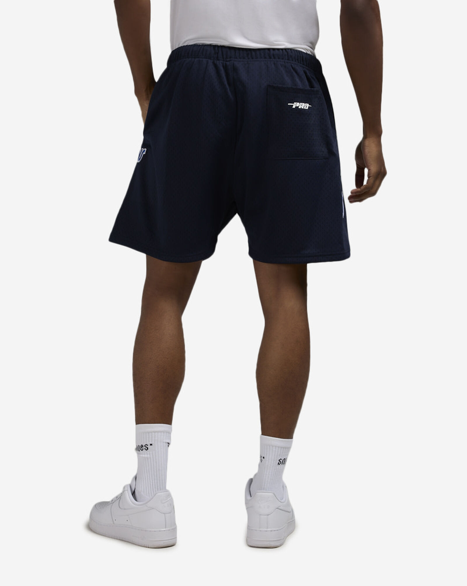 Dallas Mavericks Mesh Shorts Navy Blue