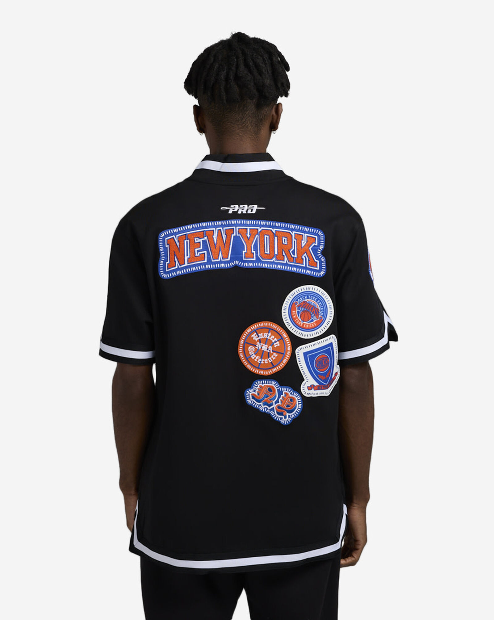 New York Knicks Warmup Jacket Black
