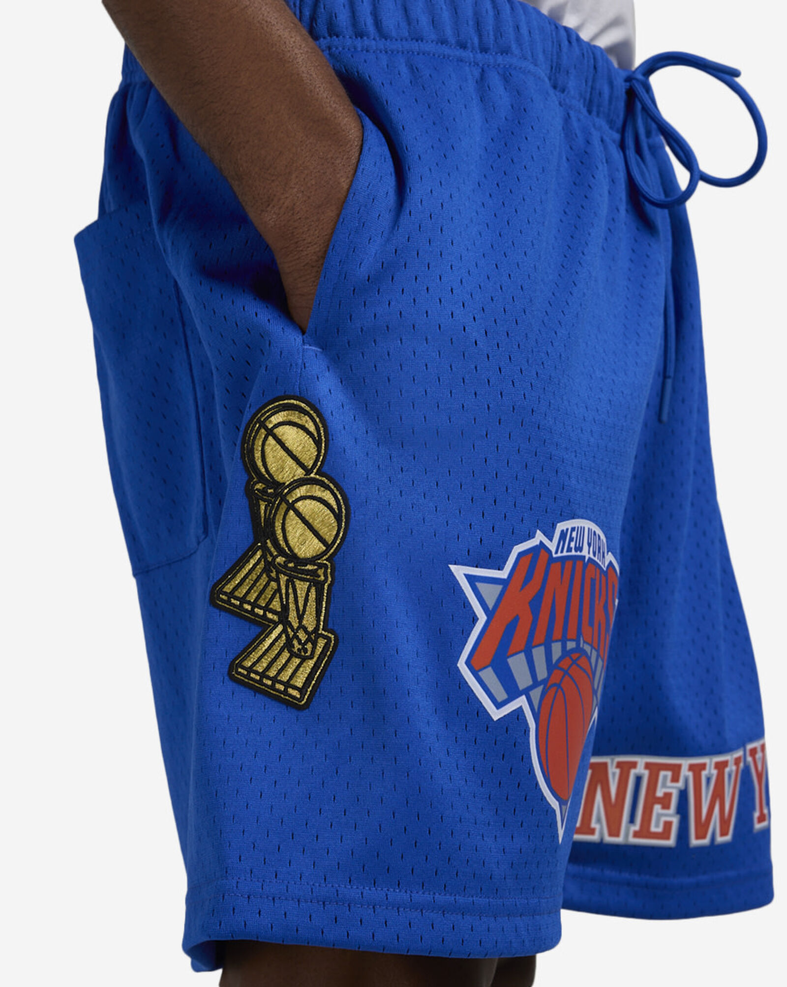New York Knicks Mesh Shorts Blue | Red