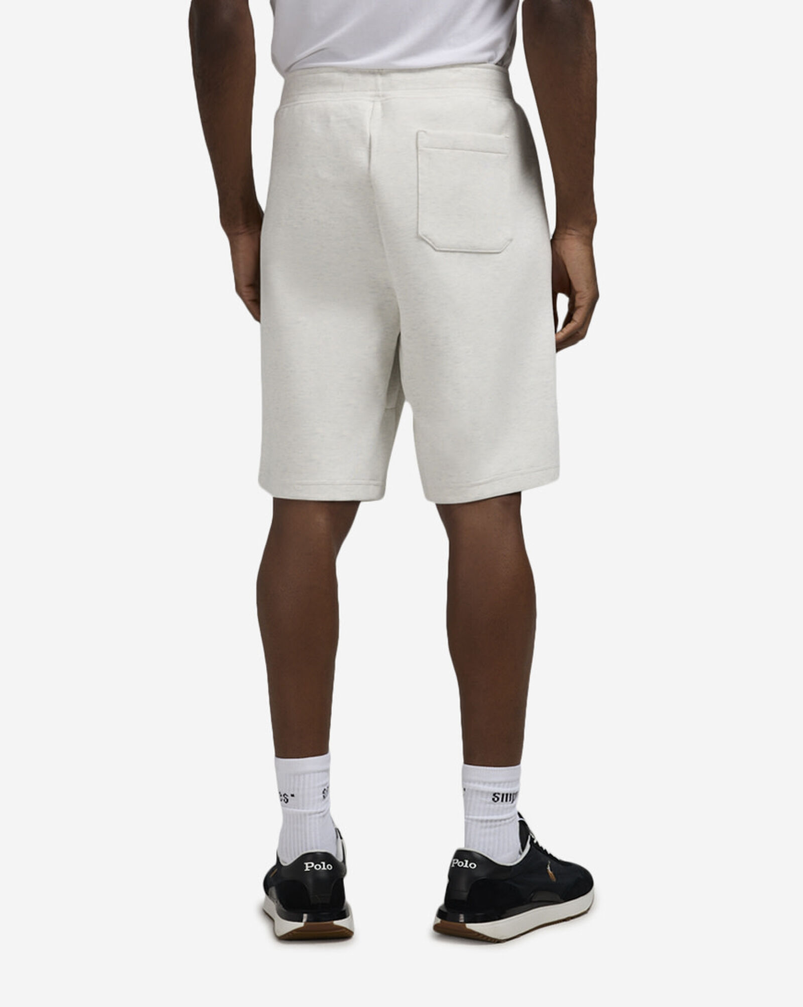 9-Inch Double-Knit Short Heather Grey