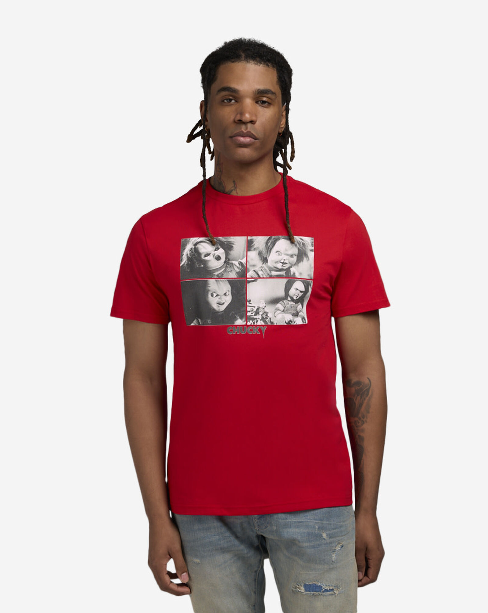 Chucky Photo Reel Tee Red