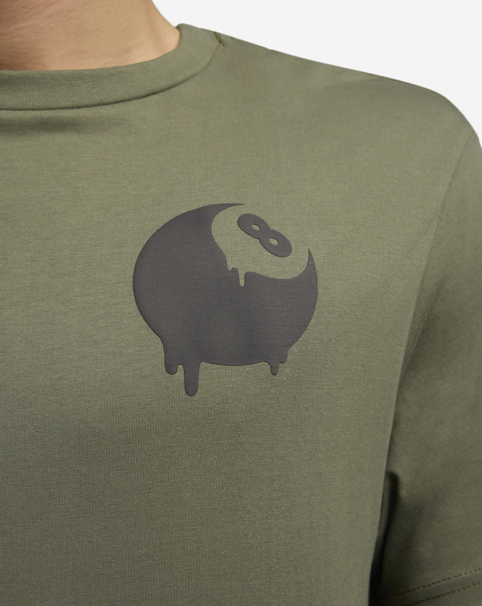Dripping 8-Ball Tee Olive