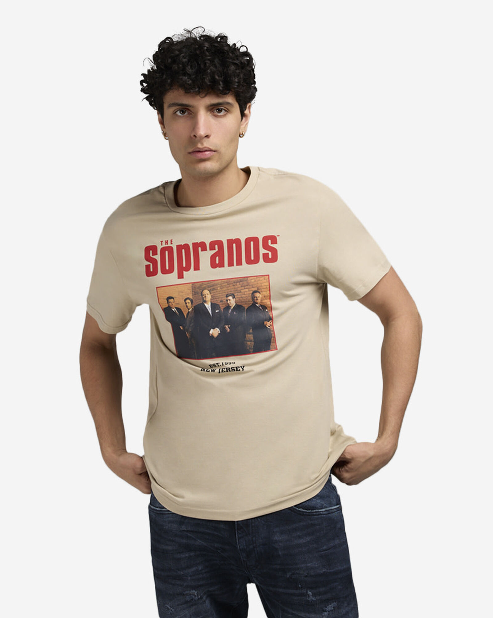 Sopranos 1999 Tee Wet Sand