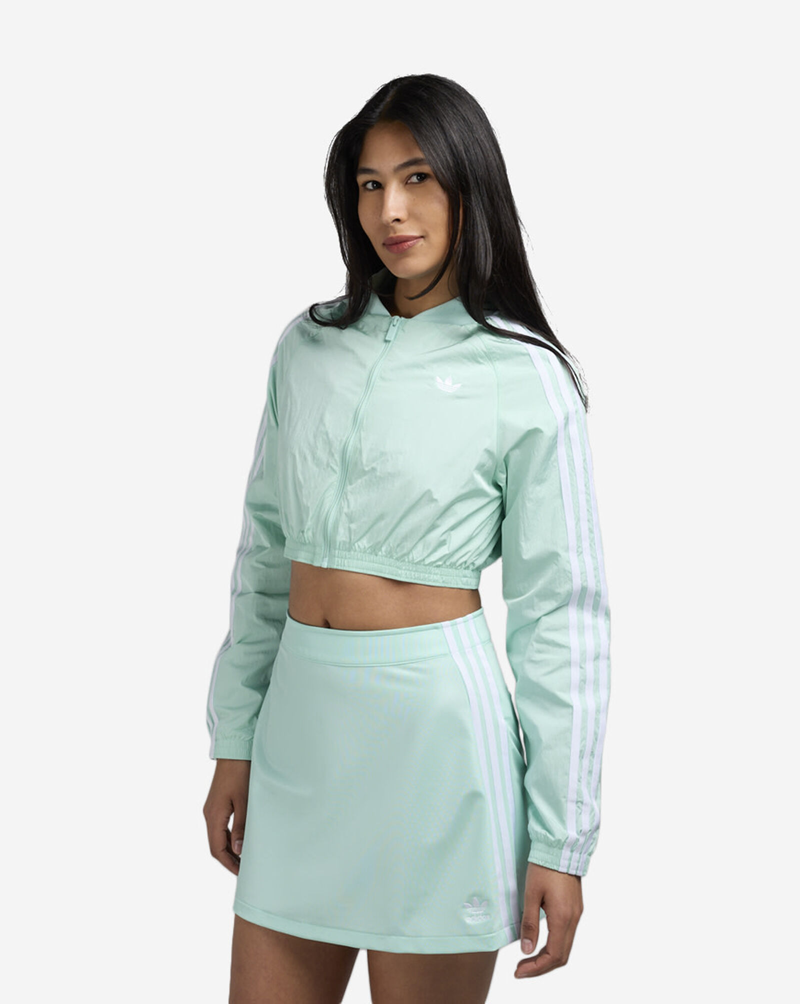 Adicolor Teamgeist Cropped Track Top Semi Flash Aqua