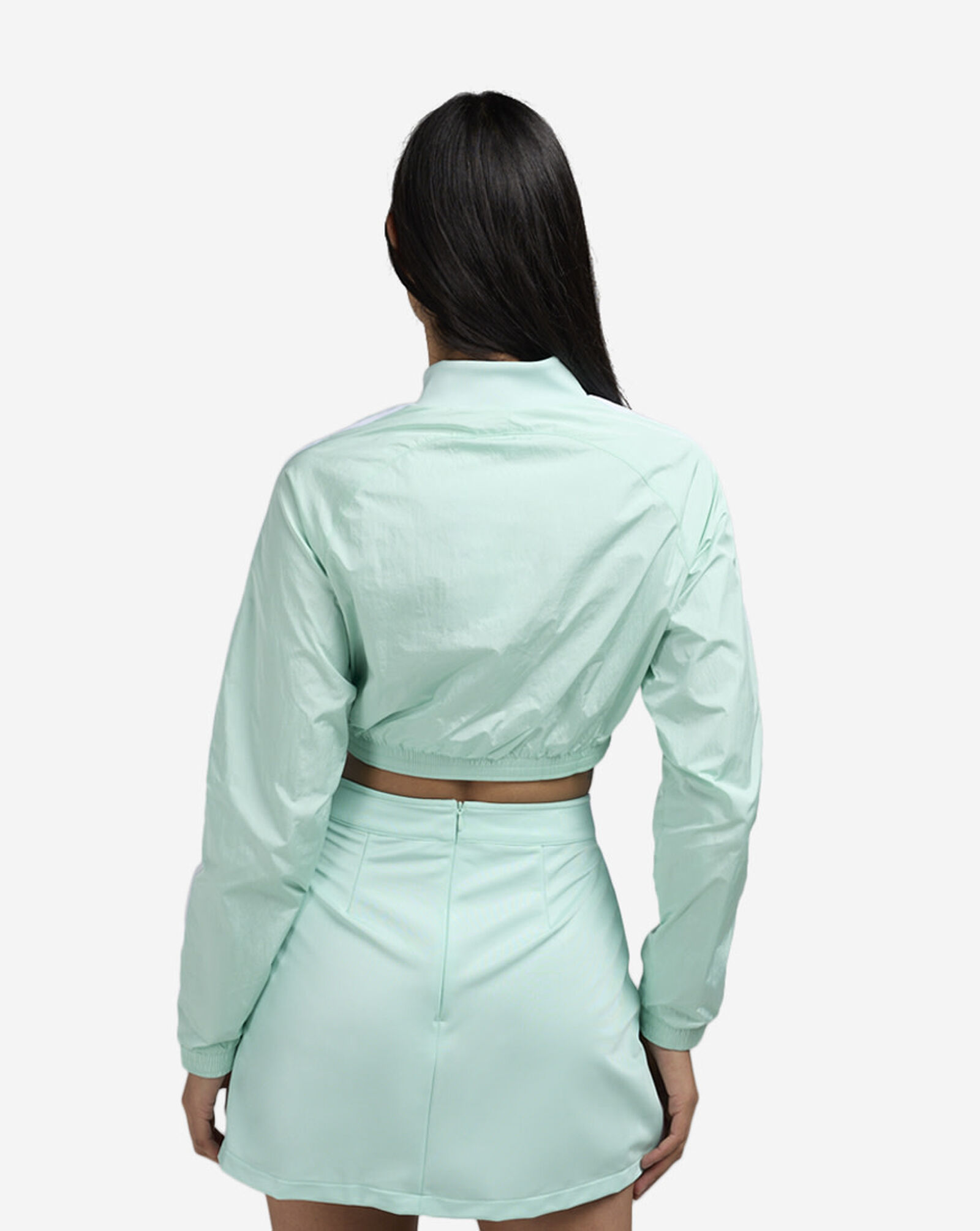 Adicolor Teamgeist Cropped Track Top Semi Flash Aqua