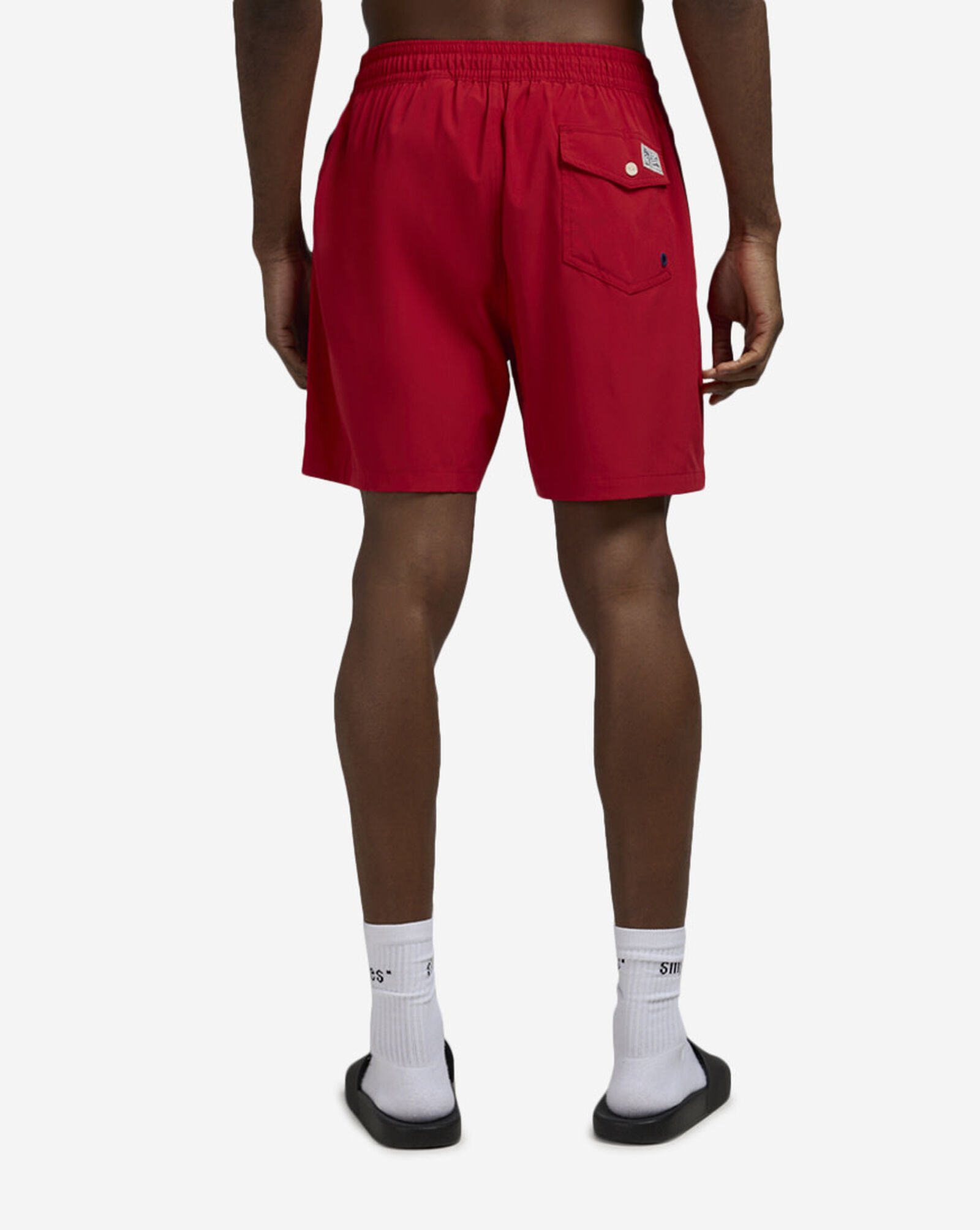 5.75-Inch Traveler Classic Swim Trunk RL 2000 Red