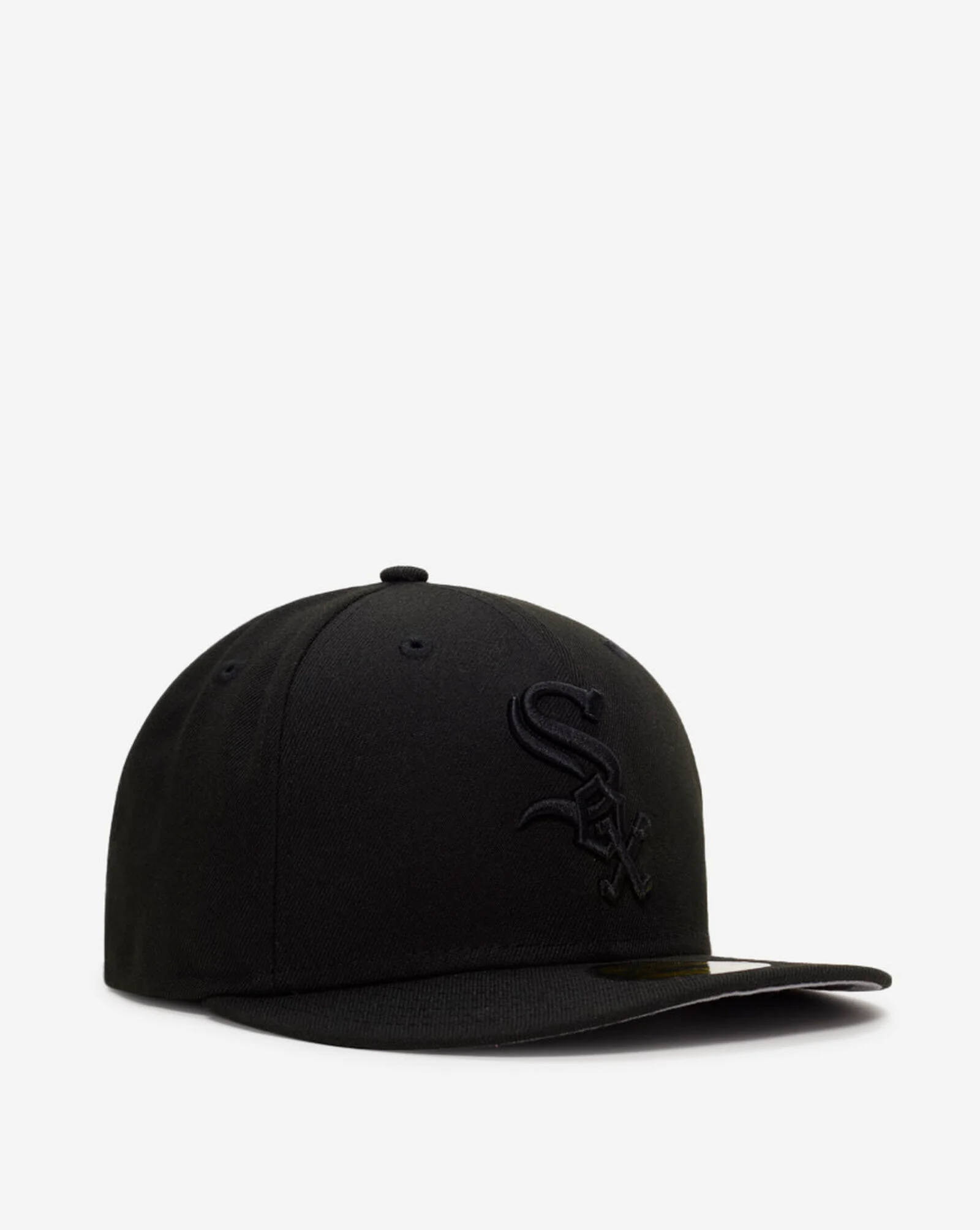 59Fifty Chicago White Sox Core Black Fitted Hat Black