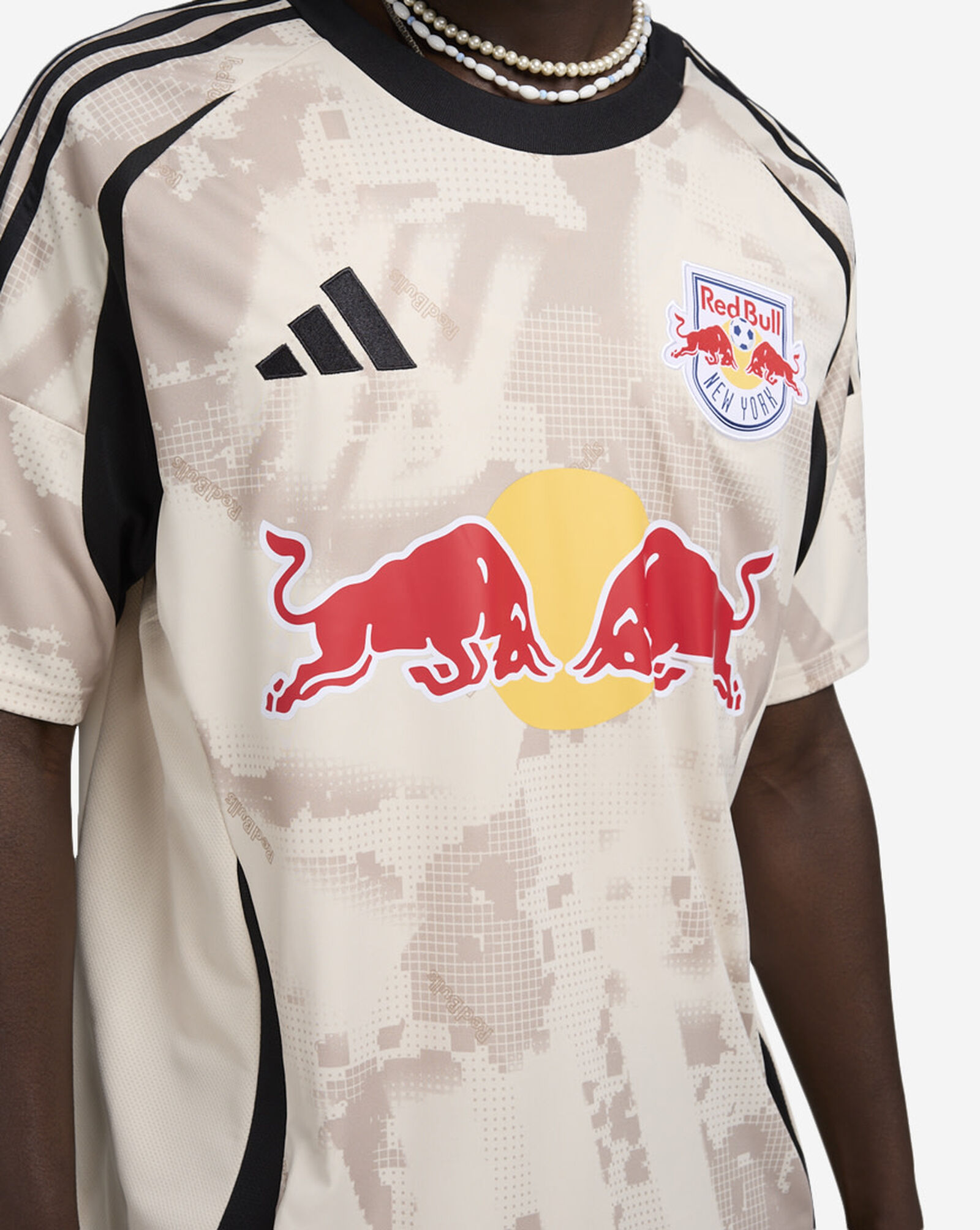 New York Red Bulls Away Jersey Black | Red 3 New York Red Bulls Away Jersey Black | Red