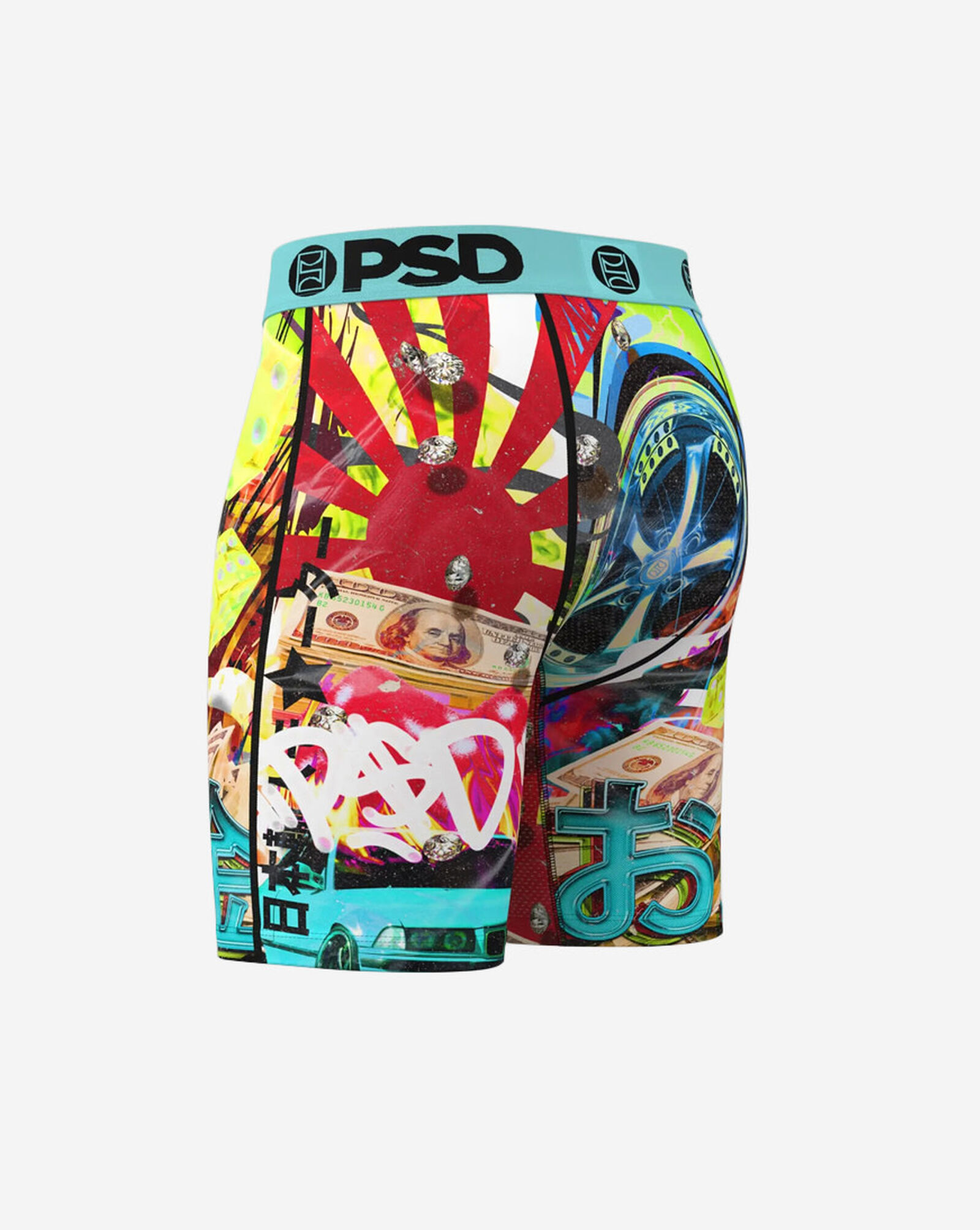 E-Brake Boxer Briefs Multi 3 E-Brake Boxer Briefs Multi