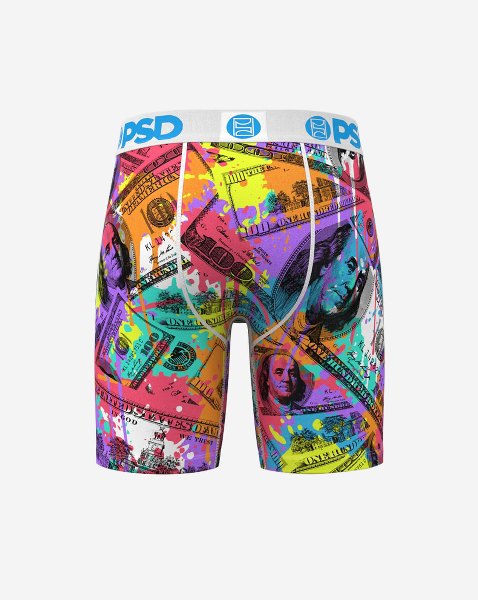 Pastel Benjis Boxer Briefs Multi 4 Pastel Benjis Boxer Briefs Multi