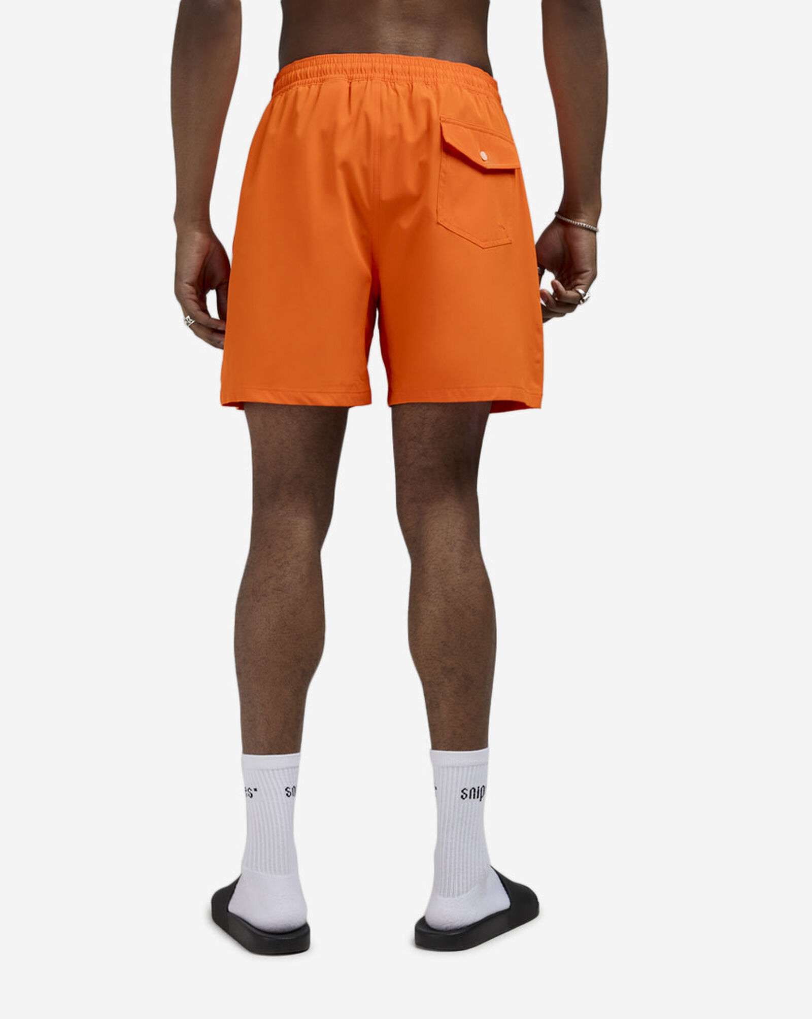 5.75-Inch Traveler Polo Bear Swim Trunk Sailing Orange