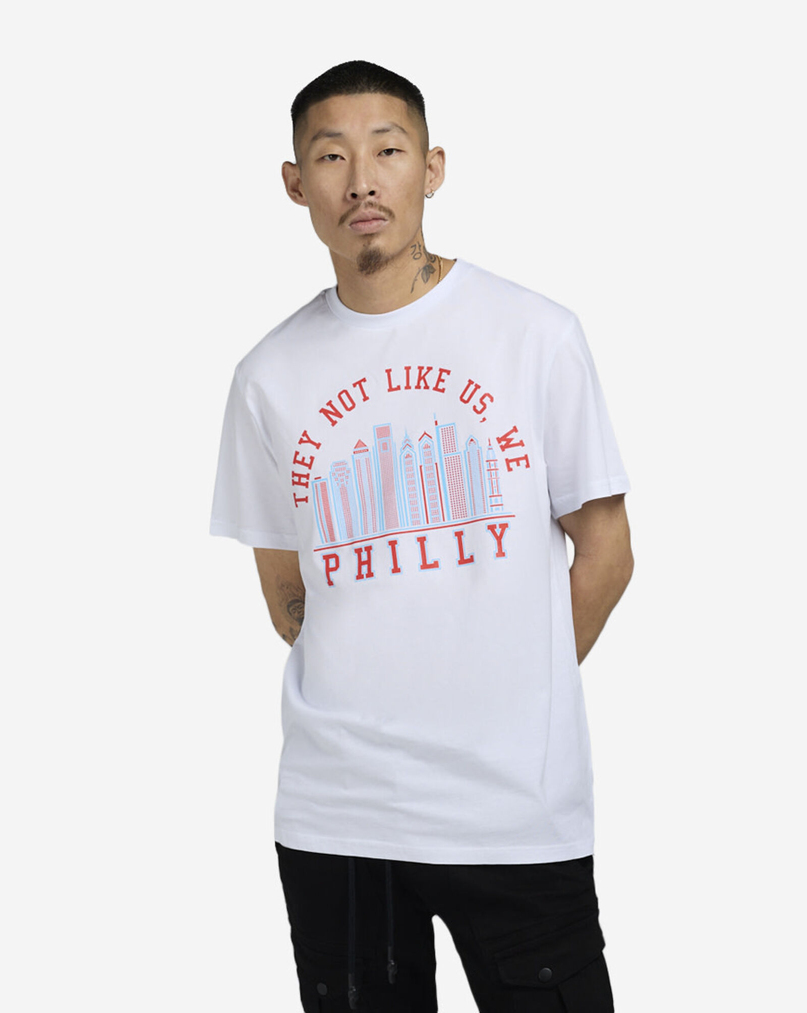 TNLU Philly Skyline Tee White