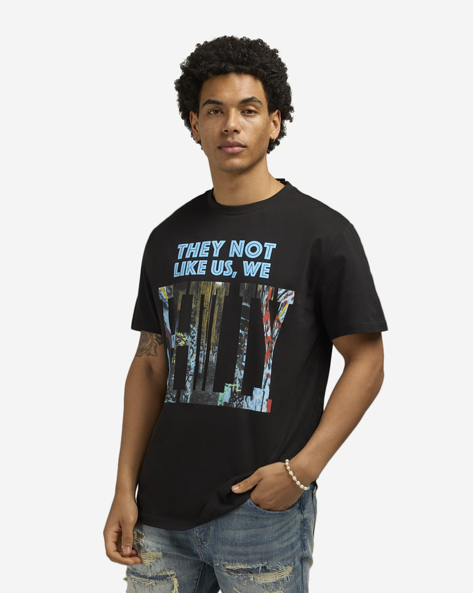 TNLU Philly Photo Reel Tee Black