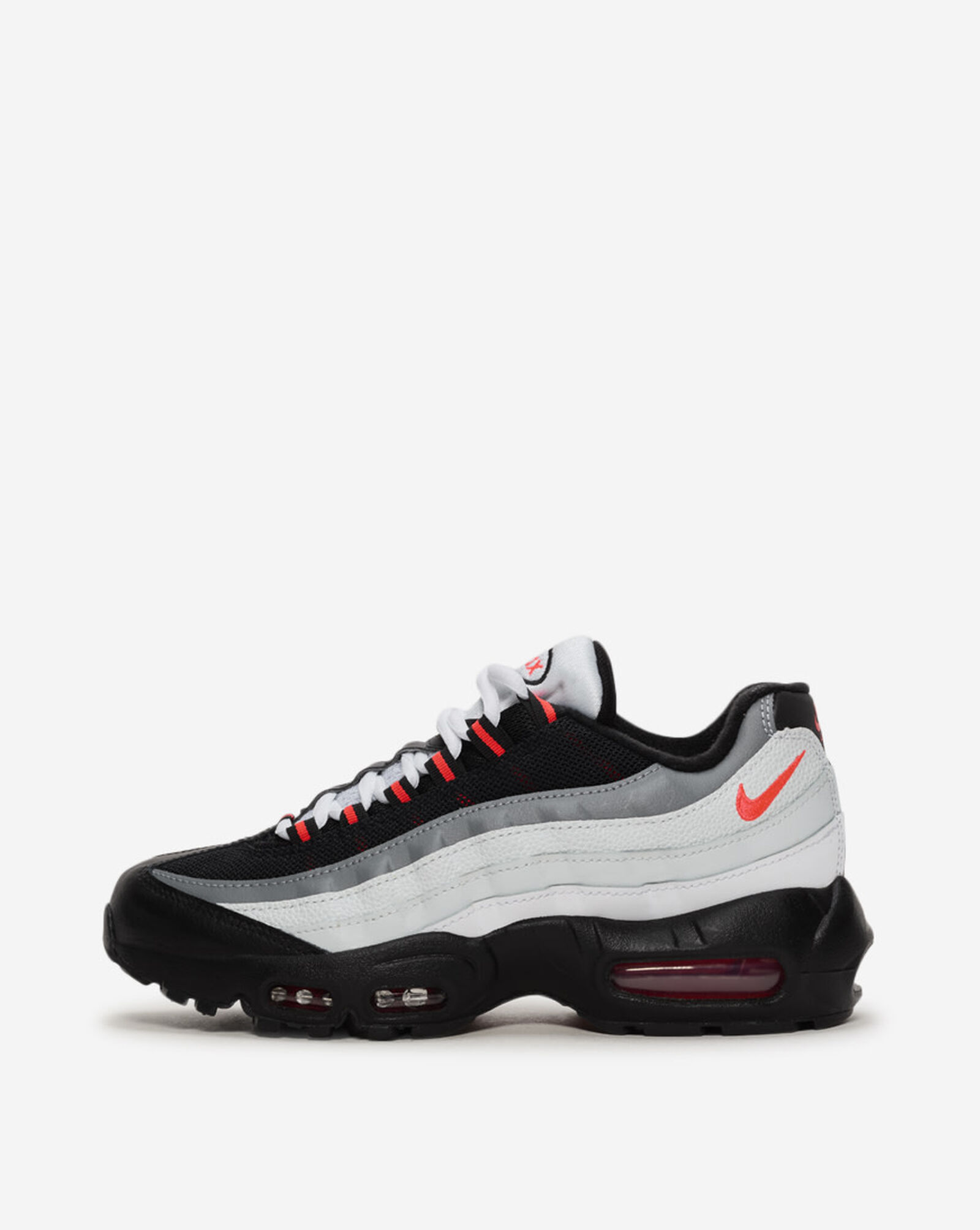 Big Kids' Air Max 95 Recraft White | Infrared 23 | Pure Platinum