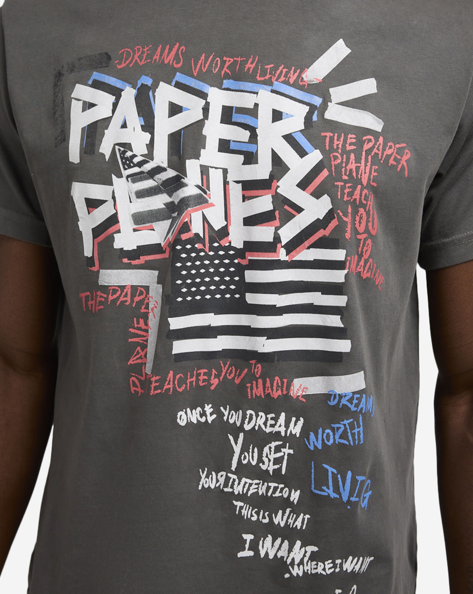 Collage Tee Washed Black 3 Collage Tee Washed Black