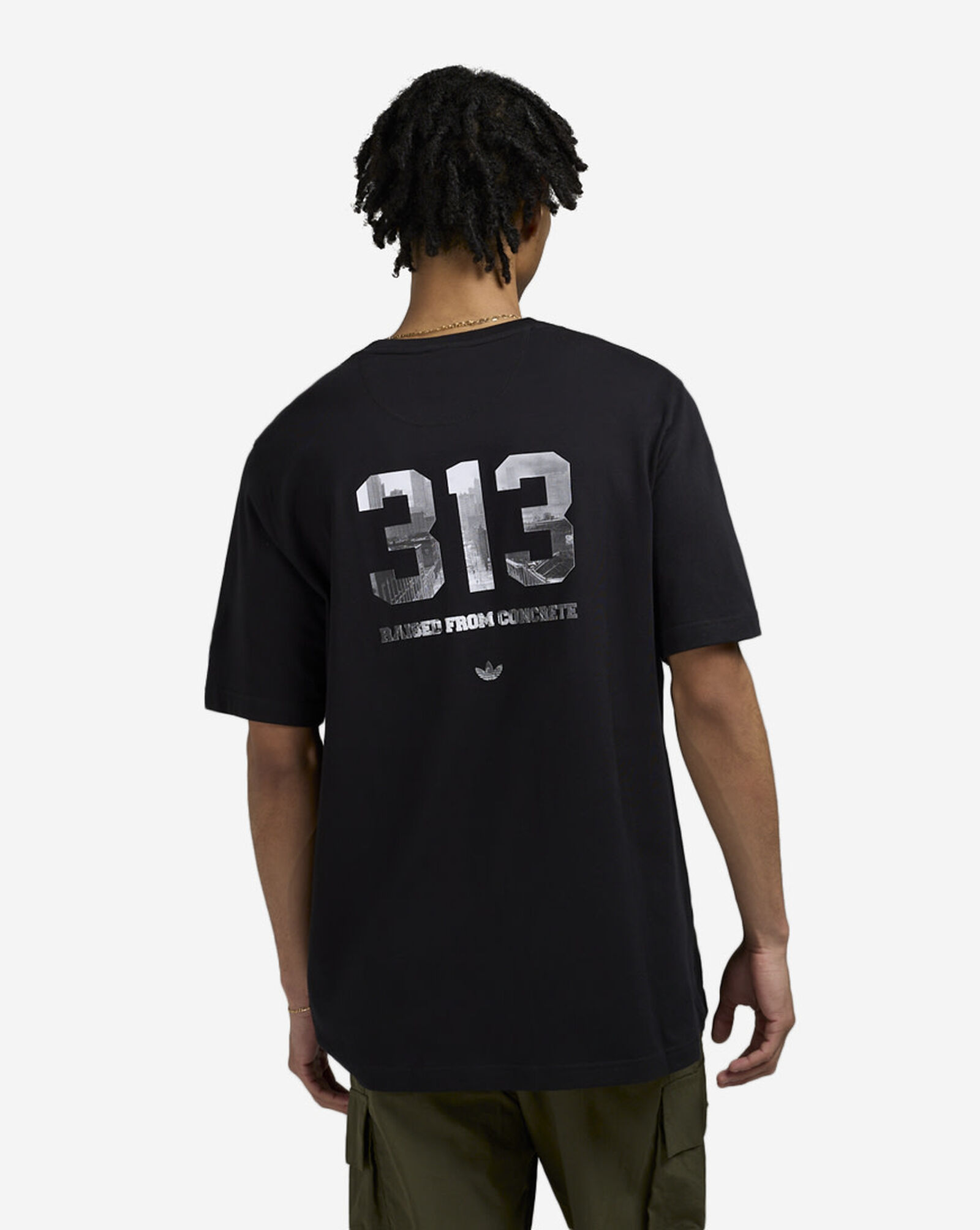 313 OG Detroit Raised Iconic T-Shirt Black