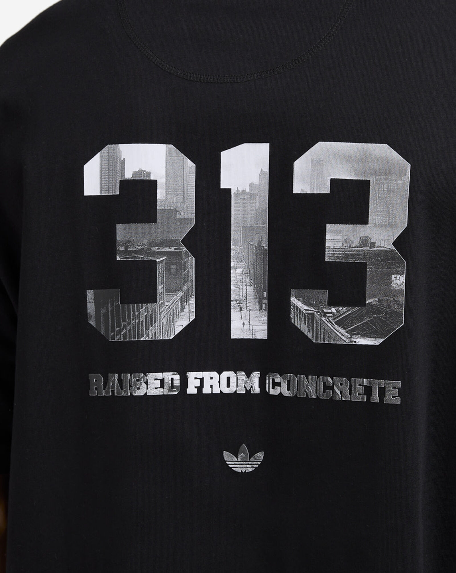 313 OG Detroit Raised Iconic T-Shirt Black